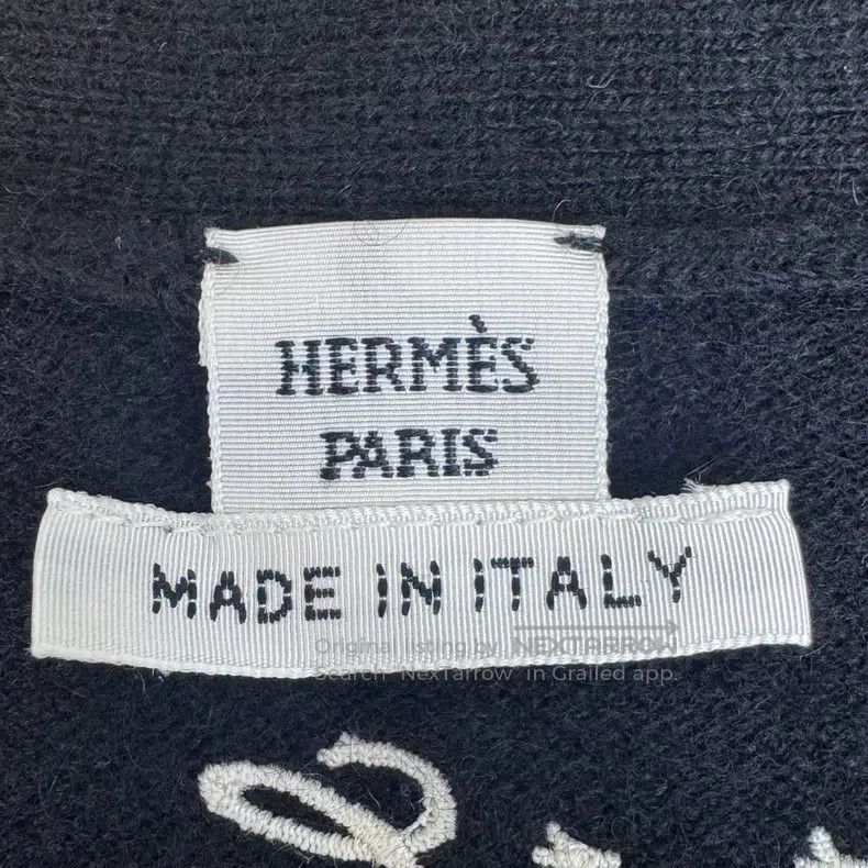 Hermes Hermes Printed Long Knit Cardigan Size XS / US 0-2 / IT 36-38 - 5 Thumbnail