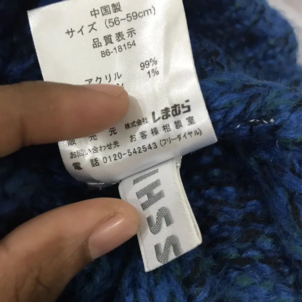 Japanese Brand × Vintage Japanese Brand Plain Knit Beanie Hat Size ONE SIZE - 5 Thumbnail