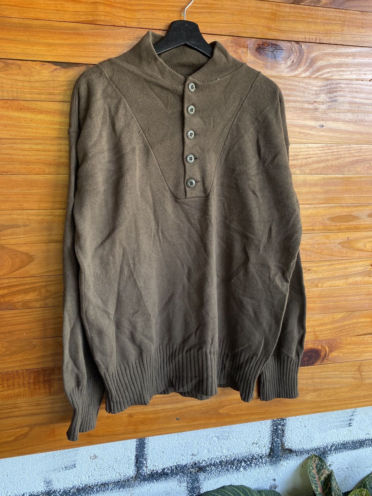 Vintage Vintage OG Military Pullover Sweater - Mitt’s Mitts Inc. Size US XL / EU 56 / 4 - 5 Thumbnail