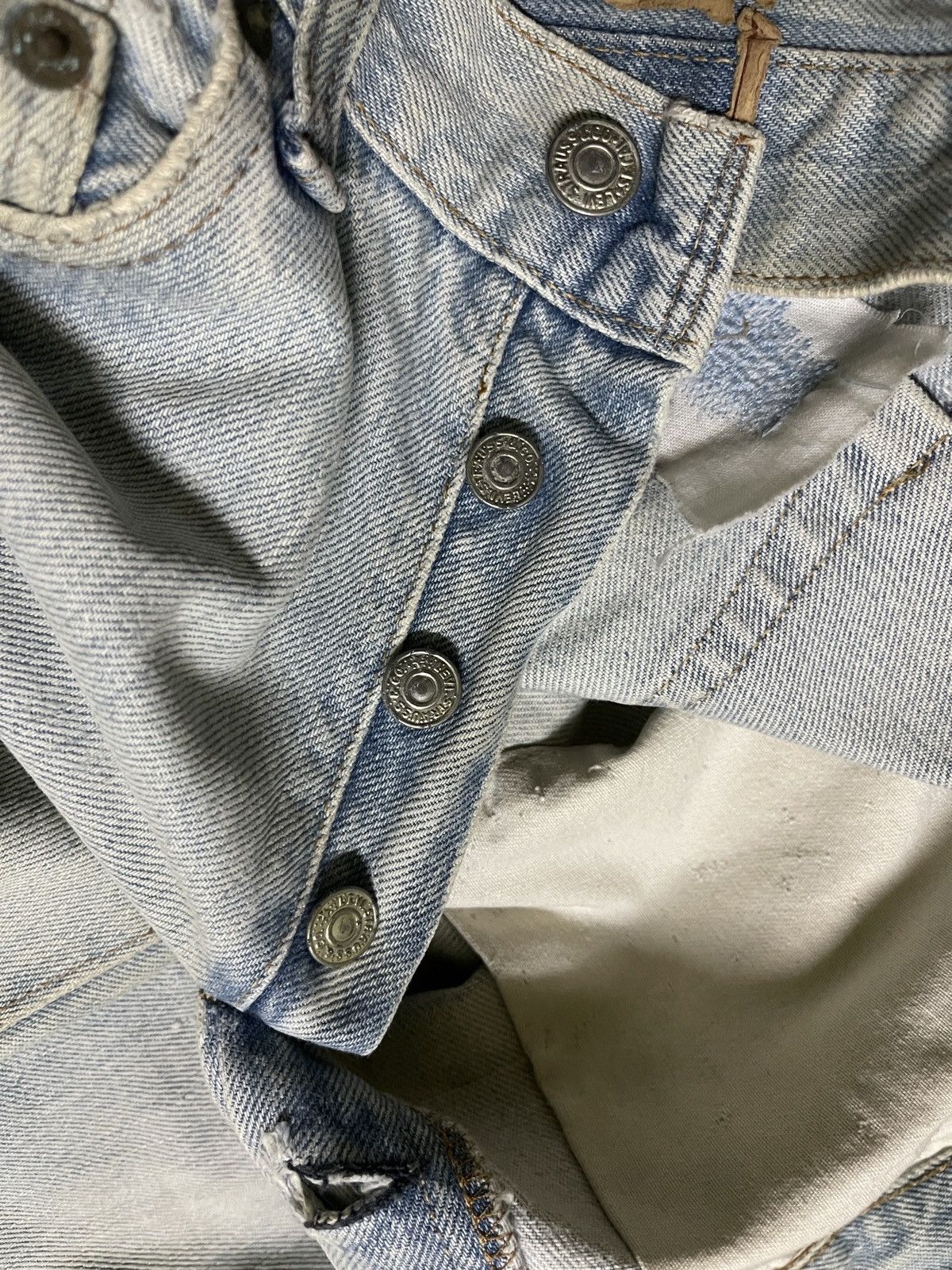 Levi's × Vintage Vintage 70s Levis 501 Redline #6 Selvedge Size US 27 - 15 Thumbnail