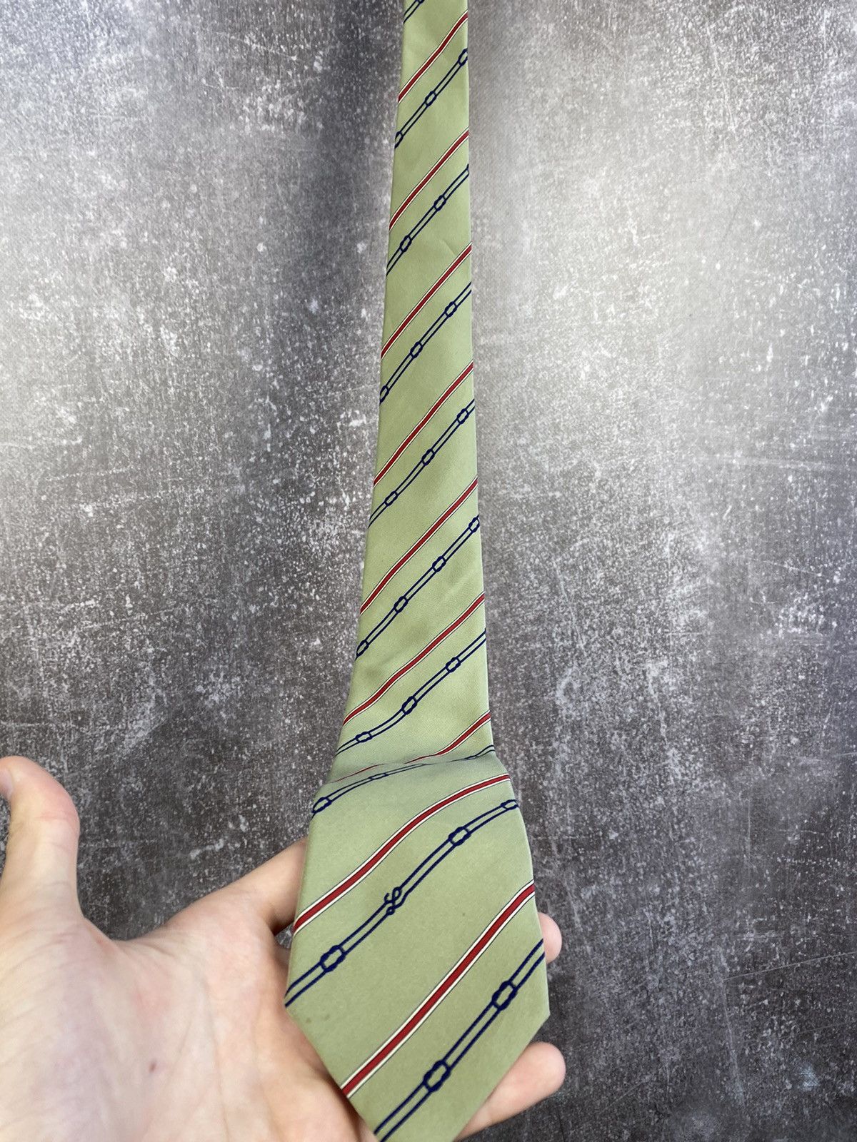 Loewe Loewe tie striped italian silk Size ONE SIZE - 2 Thumbnail