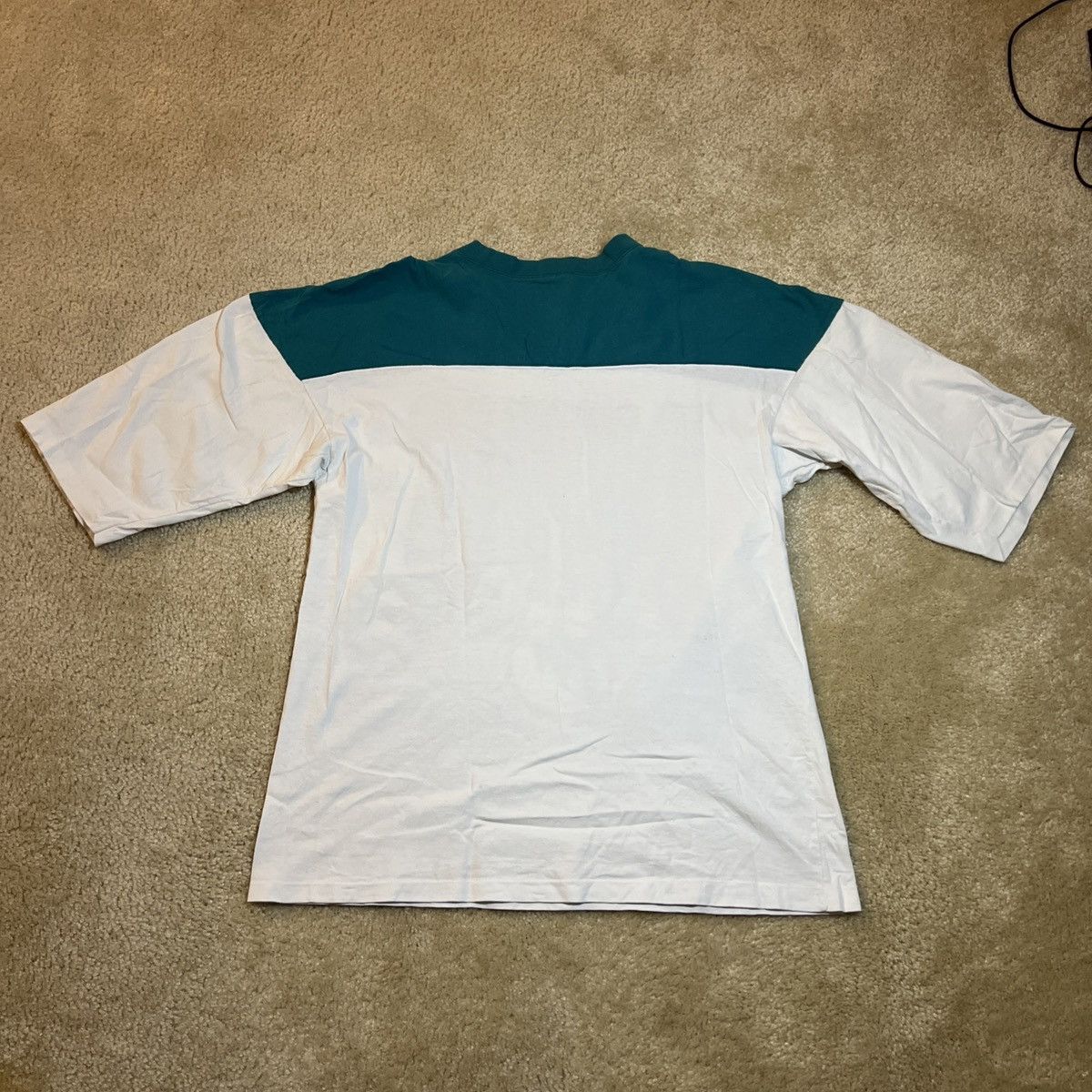 NFL Vintage Miami Dolphins True Fan Shirt Mens NFL Helmet Logo Size US L / EU 52-54 / 3 - 2 Thumbnail