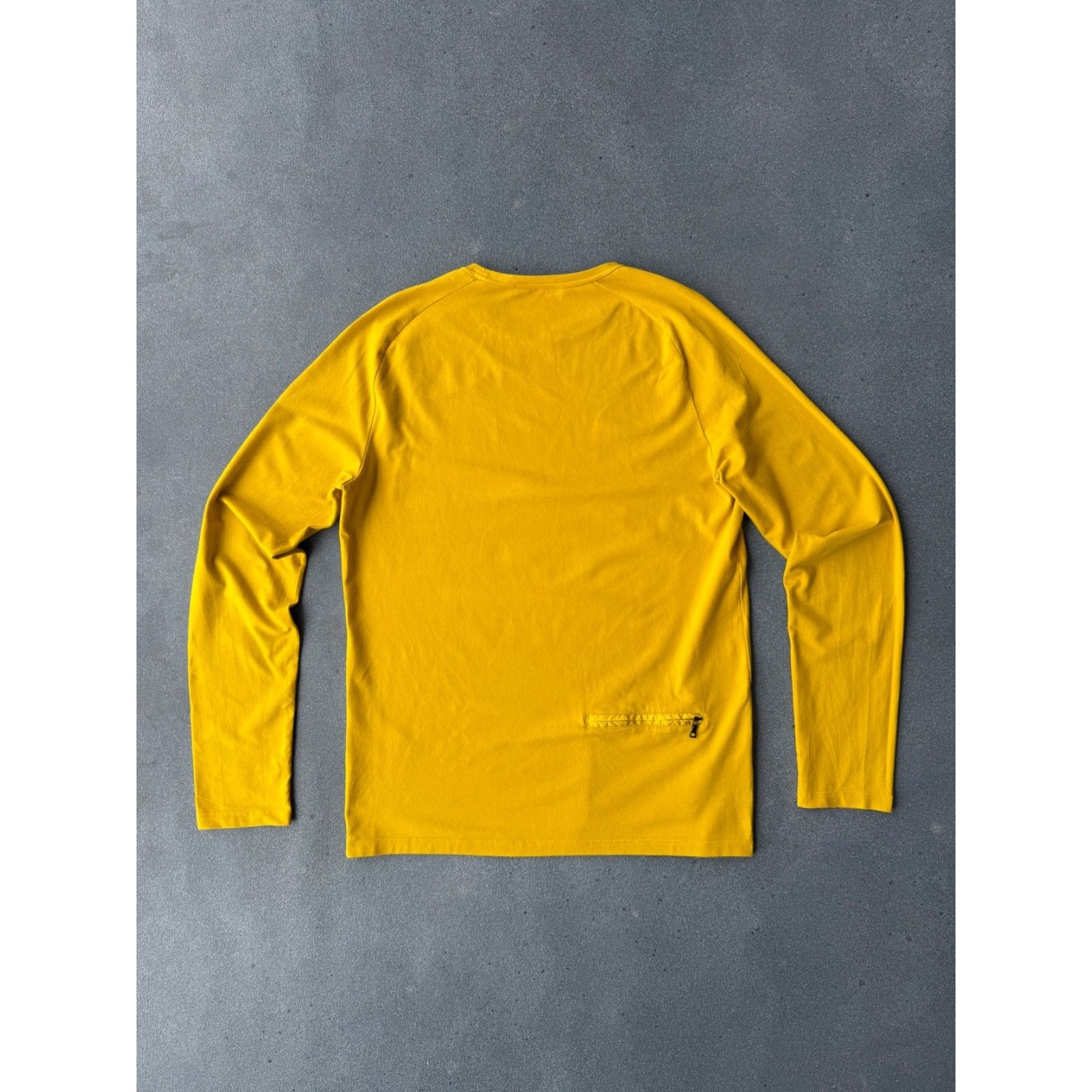 Prada Prada Long Sleeve Red Tab T-shirt Yellow Mens Size S Size US S / EU 44-46 / 1 - 4 Thumbnail