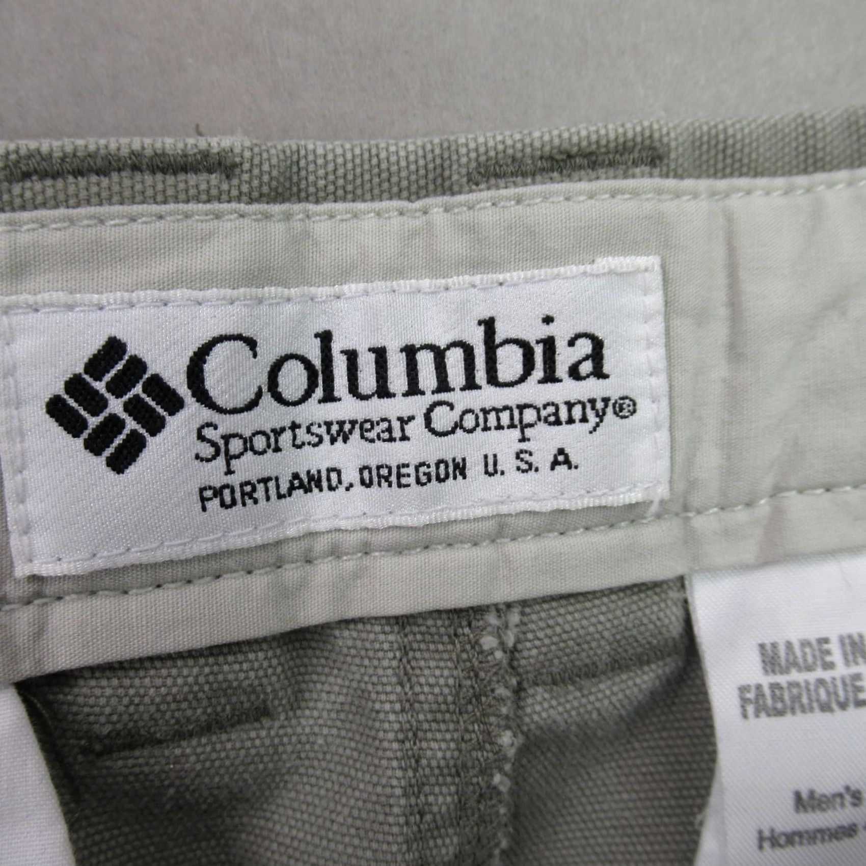 Vintage Columbia Pants Mens 32 Cargo Hiking Straight Fit Gray Casual Pockets Size US 32 / EU 48 - 3 Thumbnail