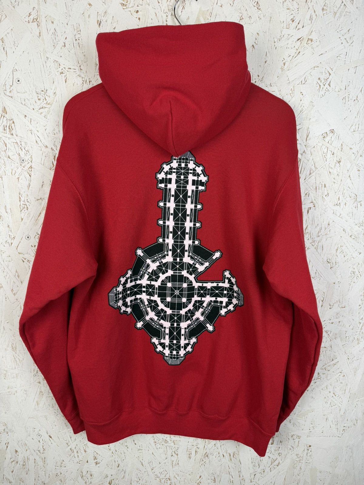 Band Tees Vintage Ghost Grucifix Metal Band Zip Hoodie Rare Red Size L Size US L / EU 52-54 / 3 - 1 Thumbnail