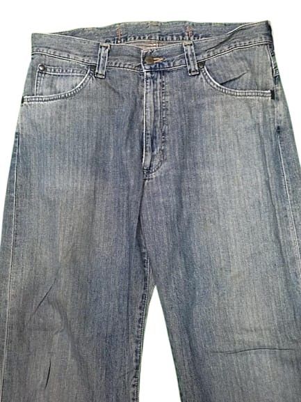 Jean × Vintage × Wrangler WRANGLER BAGGY JEANS VINTAGE LOOK FADED Size US 36 / EU 52 - 2 Thumbnail