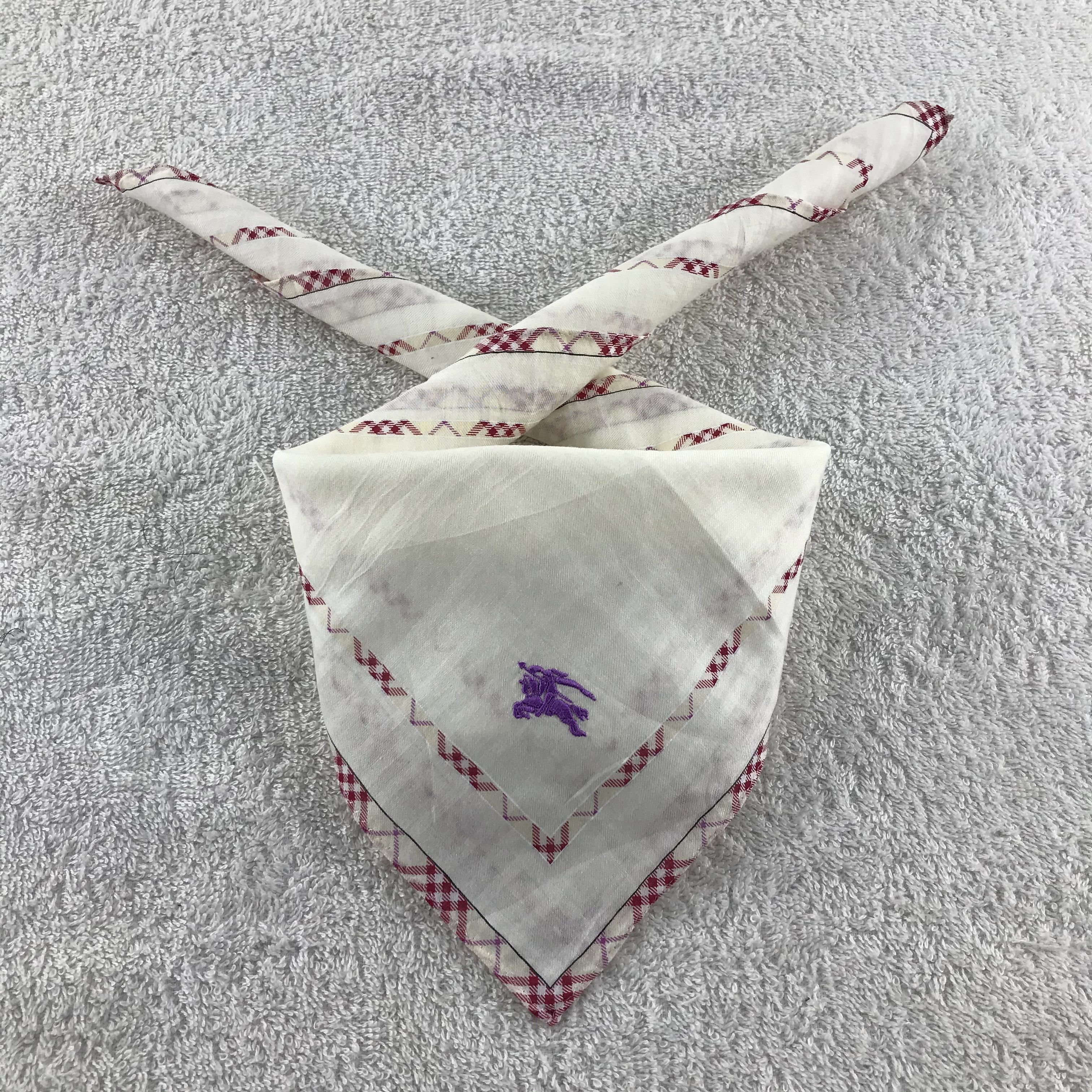 Burberry × Vintage Burberry Handkerchief / Neckerchief / Bandana Size ONE SIZE - 1 Thumbnail