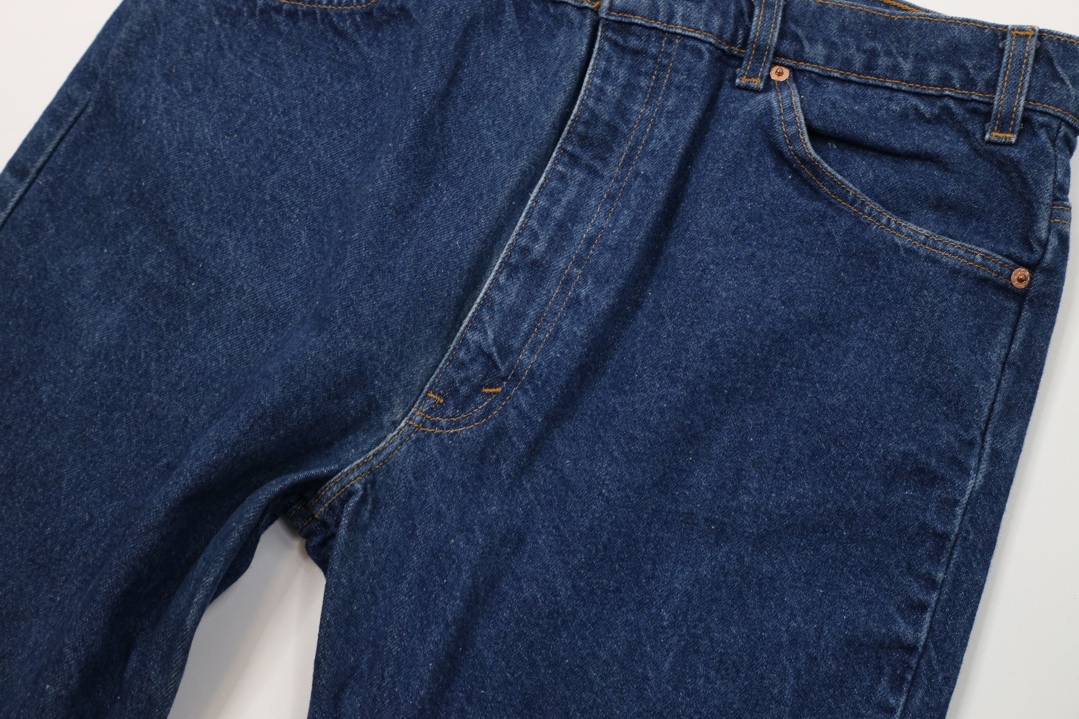 Levi's Vintage 80s 90s Levis 517 Orange Tab Wide Leg Bootcut Jeans Size US 38 / EU 54 - 6 Thumbnail