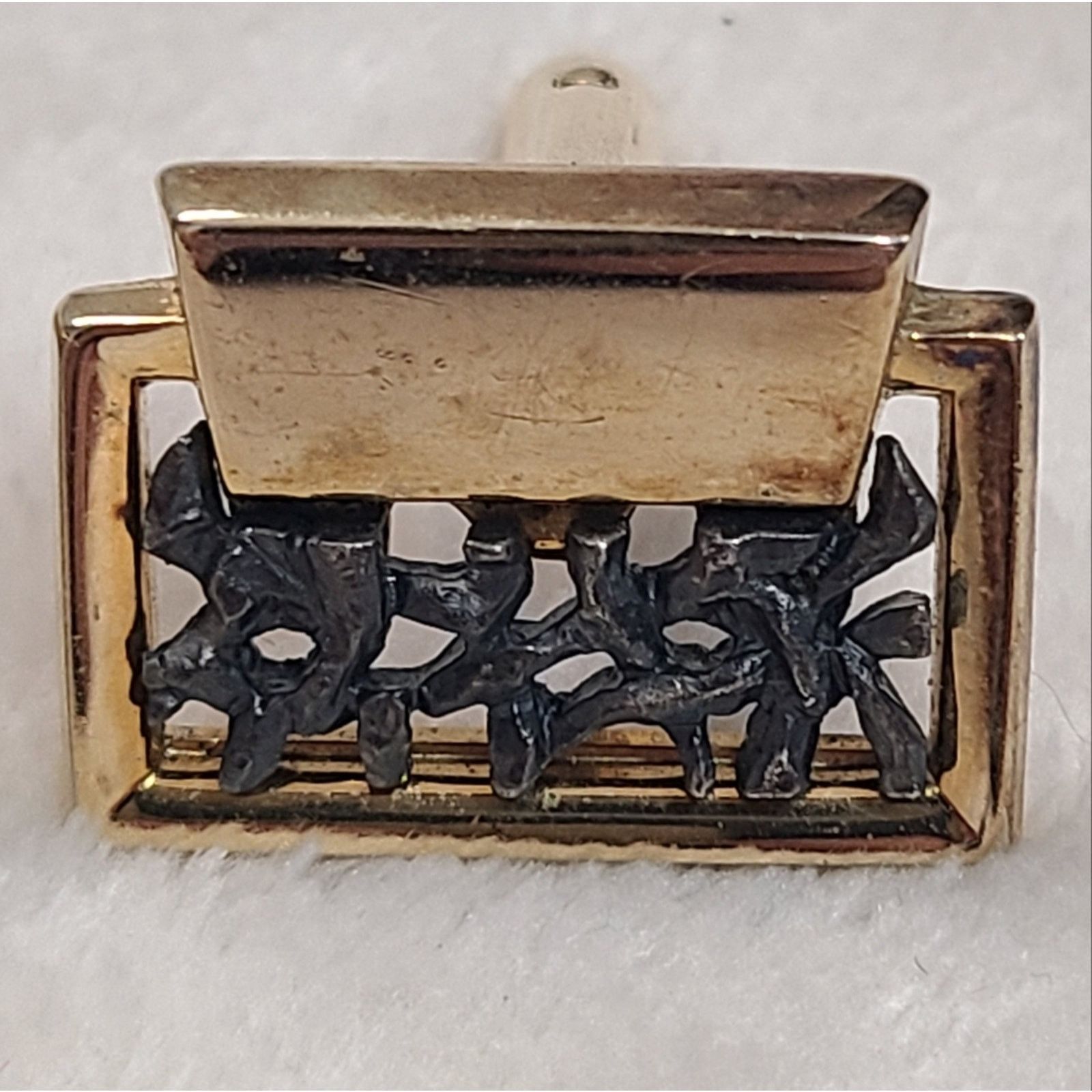 Vintage Vintage Anson Gold Tone & Black Cufflinks Size ONE SIZE - 6 Thumbnail
