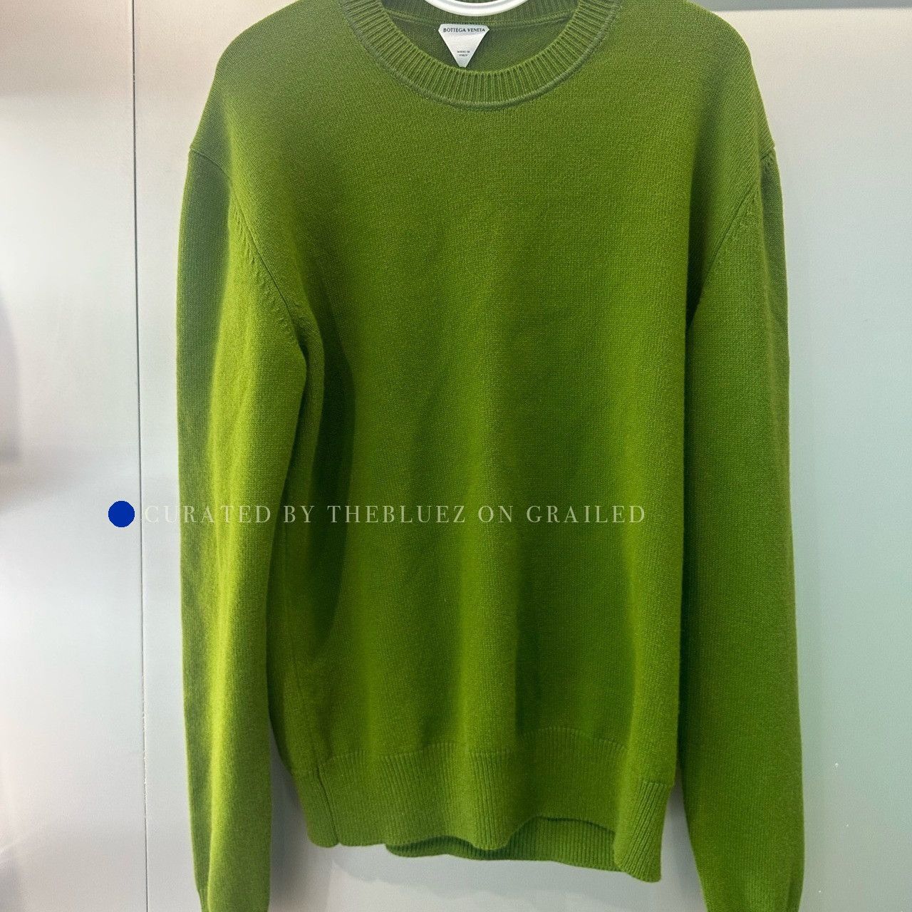 Bottega Veneta BOTTEGA VENETA Jalapeno green cashmere sweater