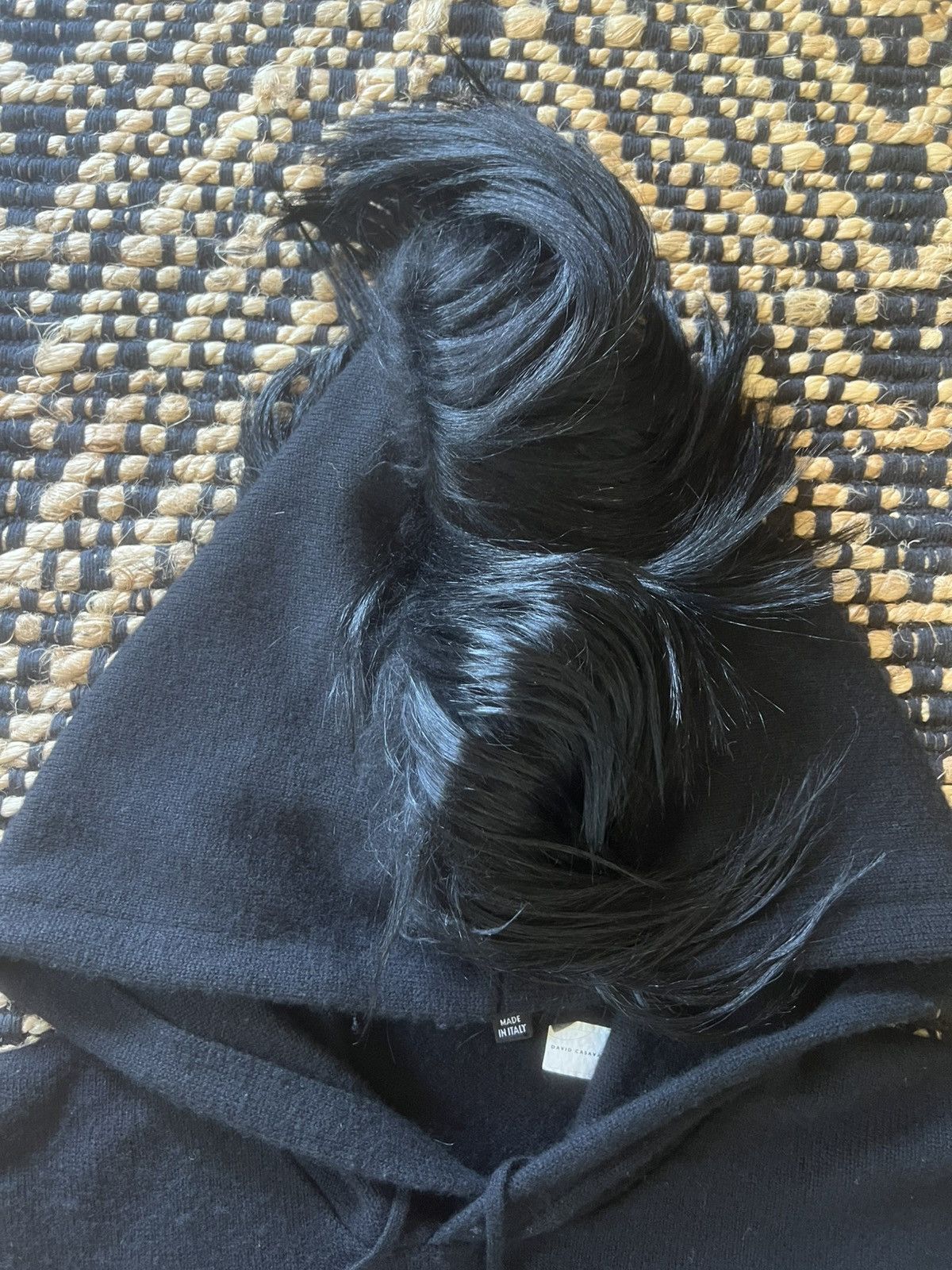Helmut Lang Helmut Lang AW03 Black Mohawk Bondage Hoodie Size US L / EU 52-54 / 3 - 2 Thumbnail