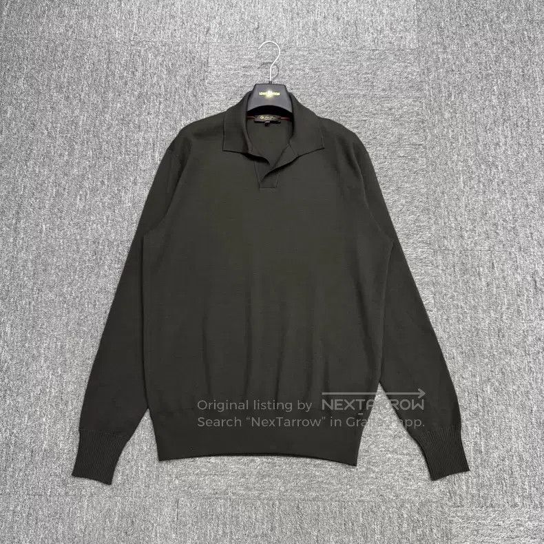Loro Piana Loro Piana Merino wool knit long sleeve Size US M / EU 48-50 / 2 - 1 Thumbnail