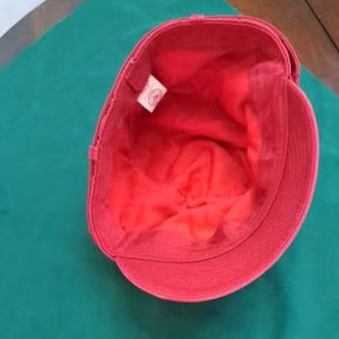47 Vintage Woman Detroit Red Wings Fitted 7 1/4 Cabbie Hat Logo 47 90s Womens Size ONE SIZE - 8 Thumbnail