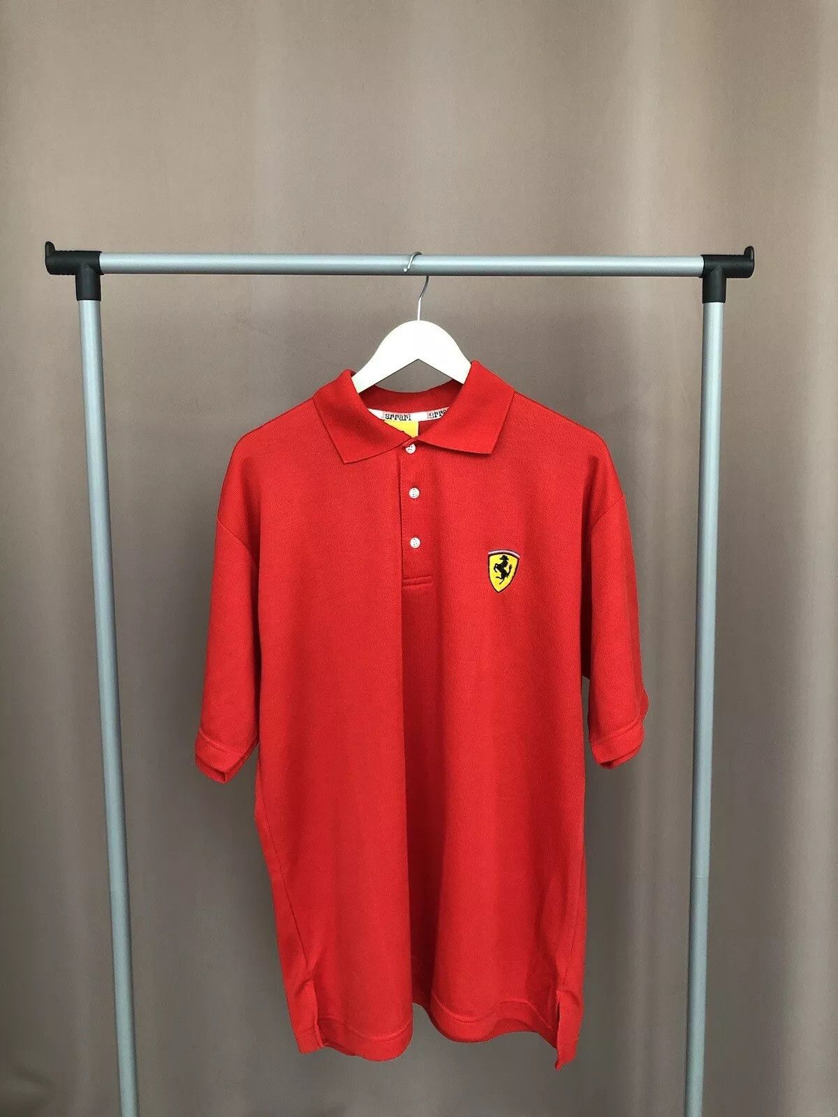 Ferrari F-1 Ferrari Racing 1996 Polo Shirt Mens Size L Vintage Size US L / EU 52-54 / 3 - 1 Thumbnail