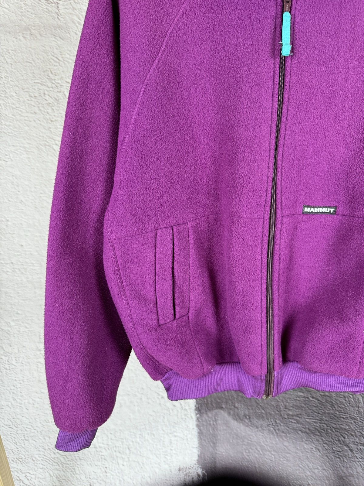 Mammut Mammut Garantie vintage purple full zip fleece sweater Size US S / EU 44-46 / 1 - 4 Thumbnail