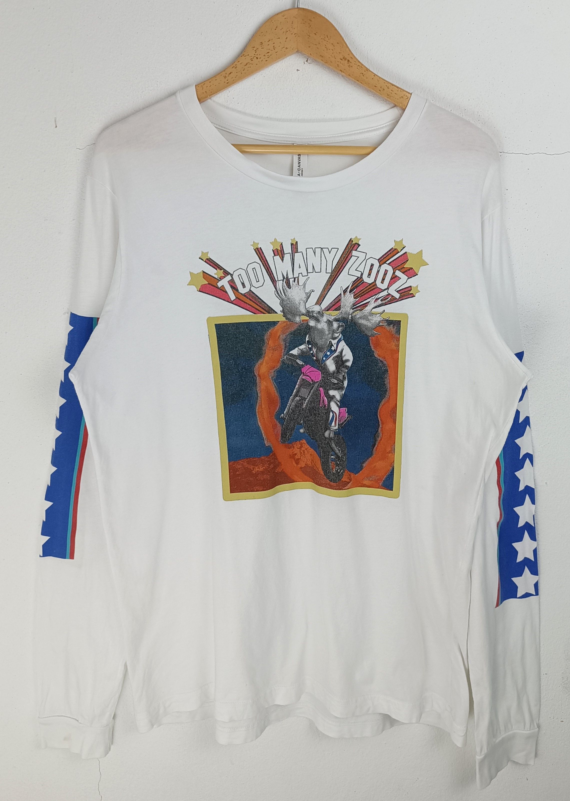 Other VINTAGE TOO MANY ZOOZ BAND TEE SUBWAY SAXOPHONE Size US L / EU 52-54 / 3 - 3 Thumbnail