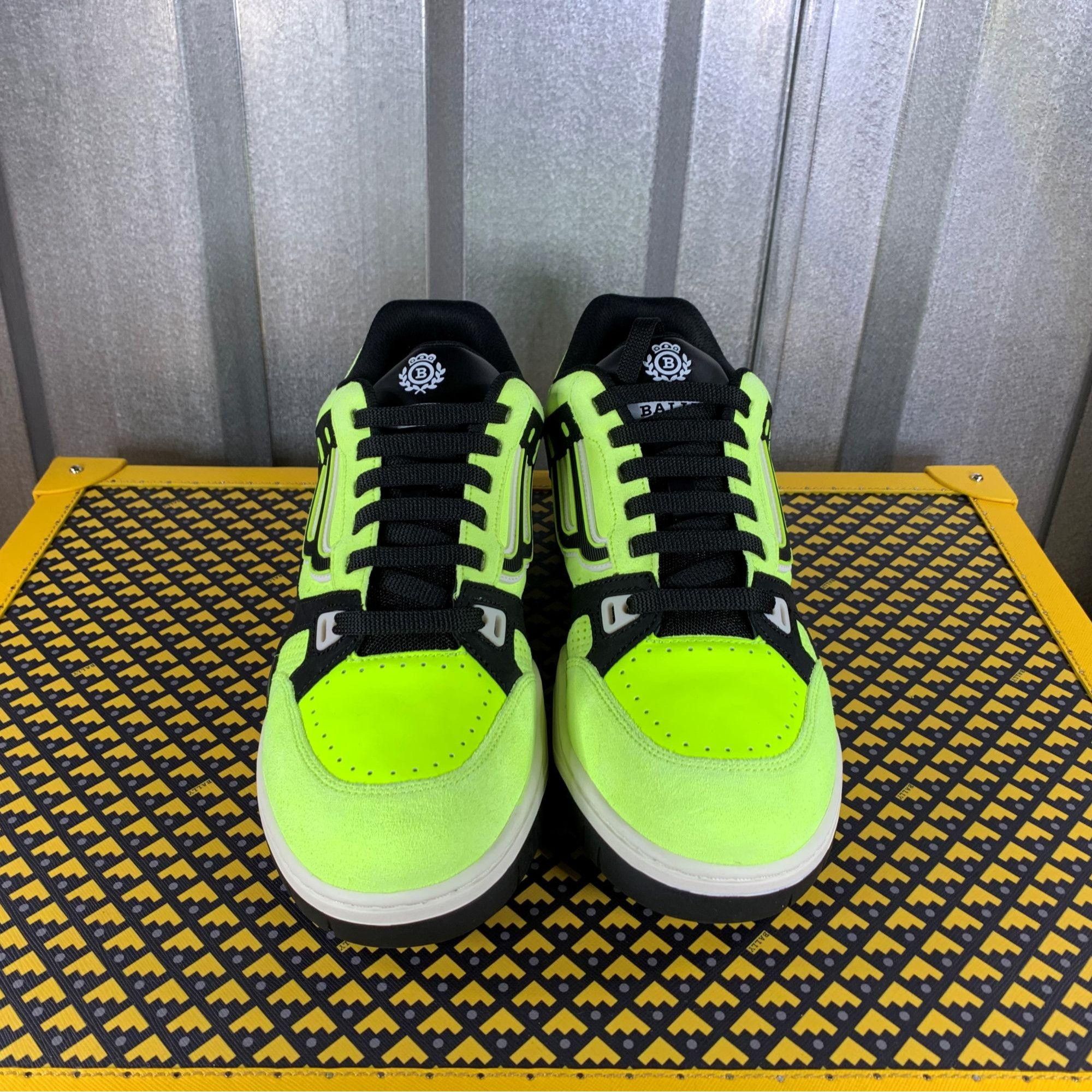 Bally Bally KUBA Yellow Leather Low Top Sneakers US 7.5 Size US 7.5 / EU 40-41 - 3 Thumbnail