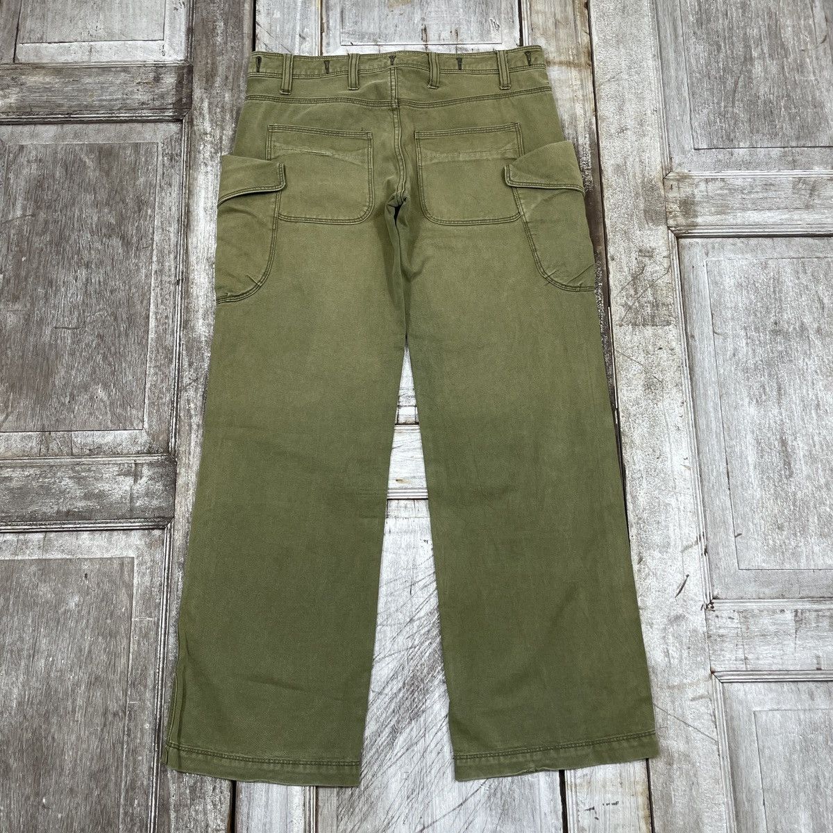 Japanese Brand × Vintage Vintage Japanese Brand Military Cargo Pant Size US 32 / EU 48 - 2 Thumbnail
