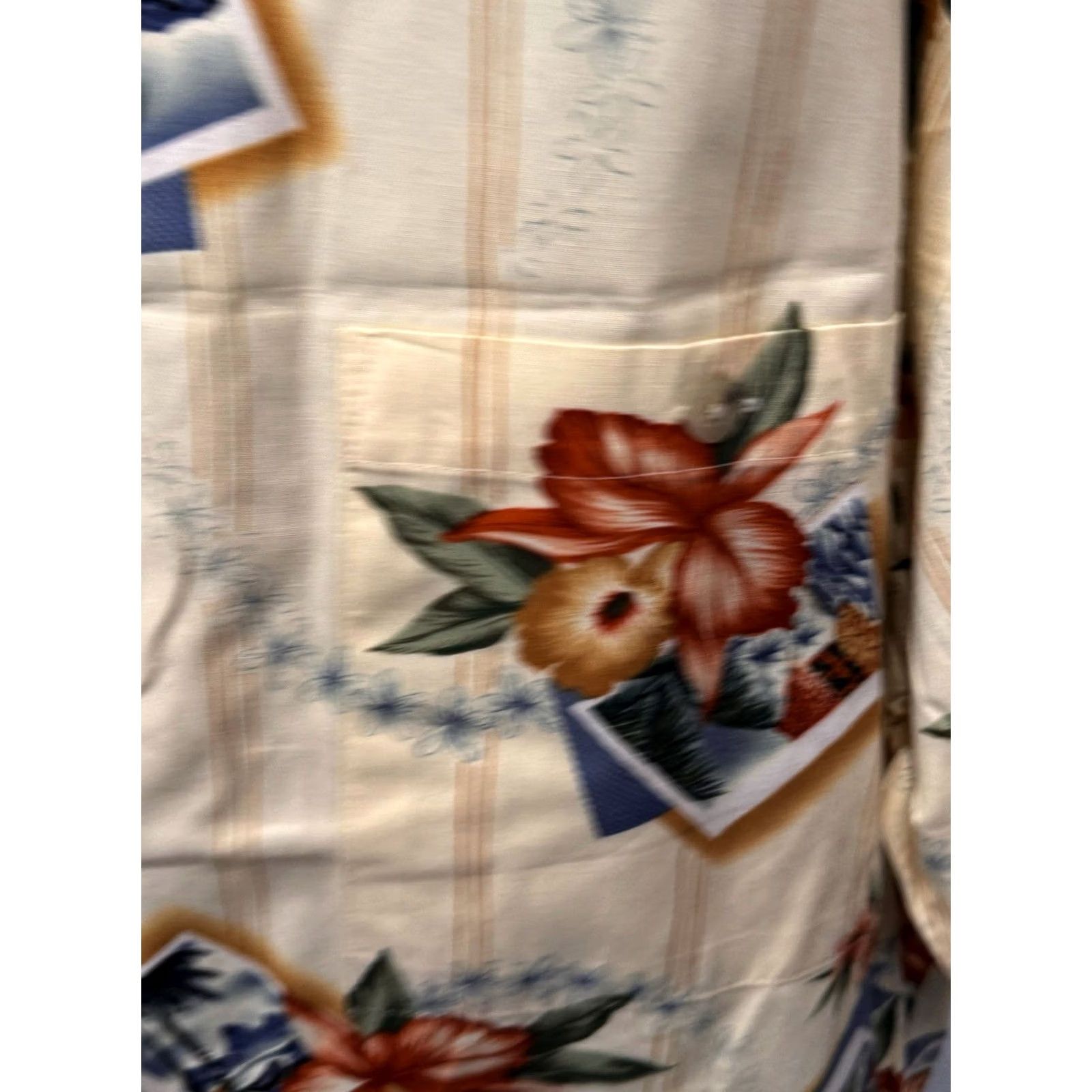 Pierre Cardin Pierre Cardin Ctn Hawaiian Shirt XL Short Sleeve Button Up Men Multicolor Shirt Size US XL / EU 56 / 4 - 3 Thumbnail