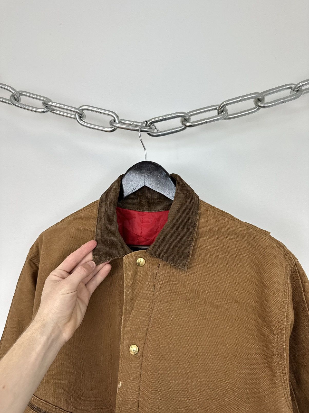 Carhartt Vintage 70s Carhartt USA Cropped Boxy Baggy Detroit Jacket Size US M / EU 48-50 / 2 - 8 Thumbnail
