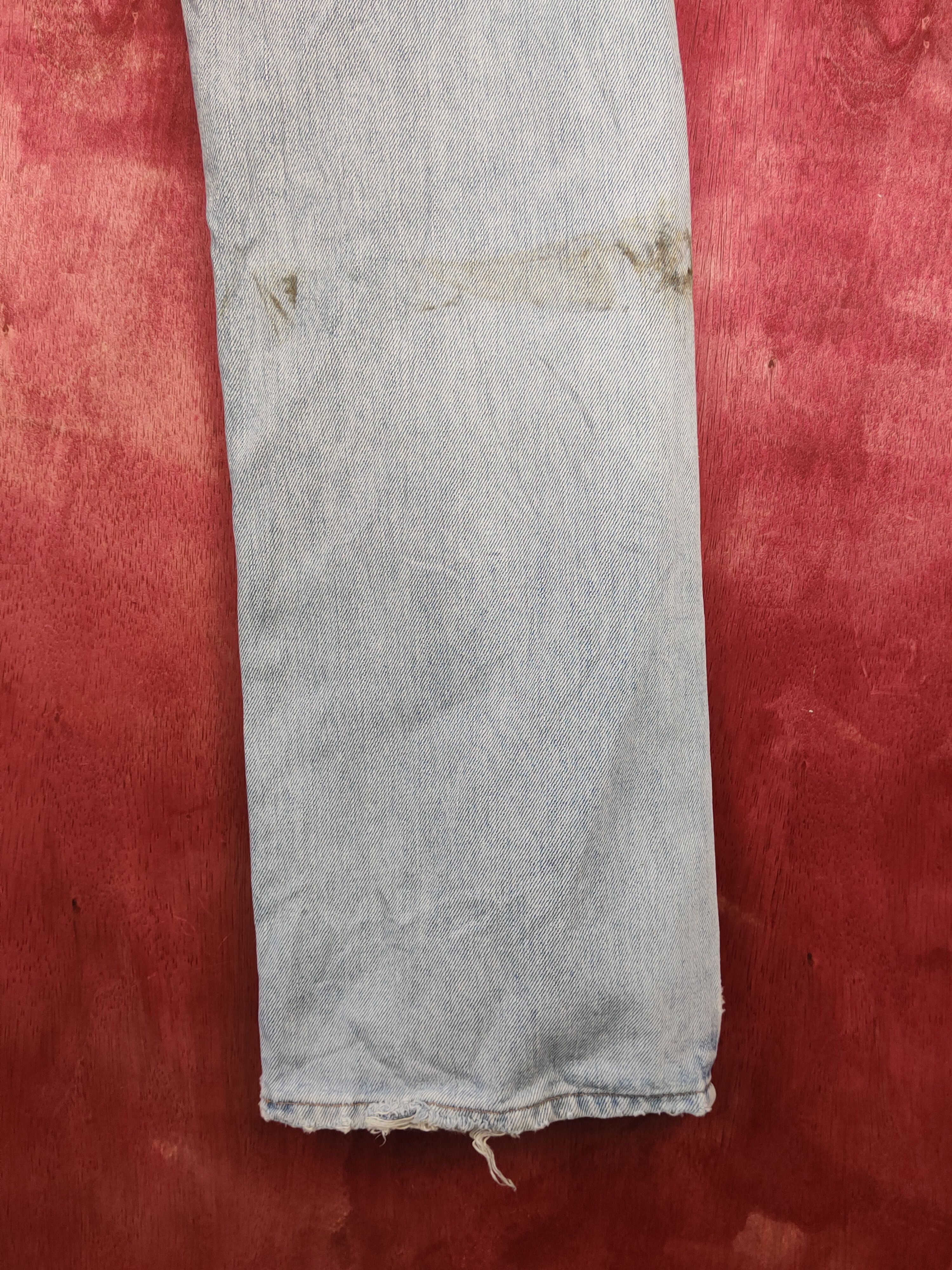 Gap GAP Blue Faded Distressed Ripped Jeans #1666 Size US 30 / EU 46 - 14 Thumbnail
