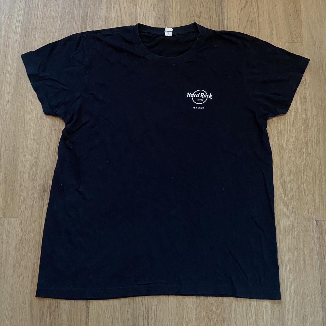Hard Rock Cafe Black Hard Rock Cafe guitar pick tee Vintage y2k Size US L / EU 52-54 / 3 - 2 Thumbnail