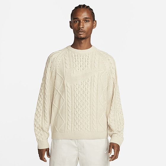 Nike Nike Cable Knit Sweater Size US XS / EU 42 / 0 - 7 Thumbnail
