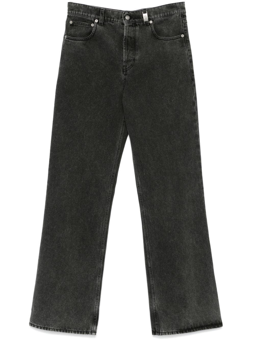 Alexander McQueen o1s22i1n0925 Low-Waisted Baggy Jeans in Black Size US 32 / EU 48 - 1 Thumbnail