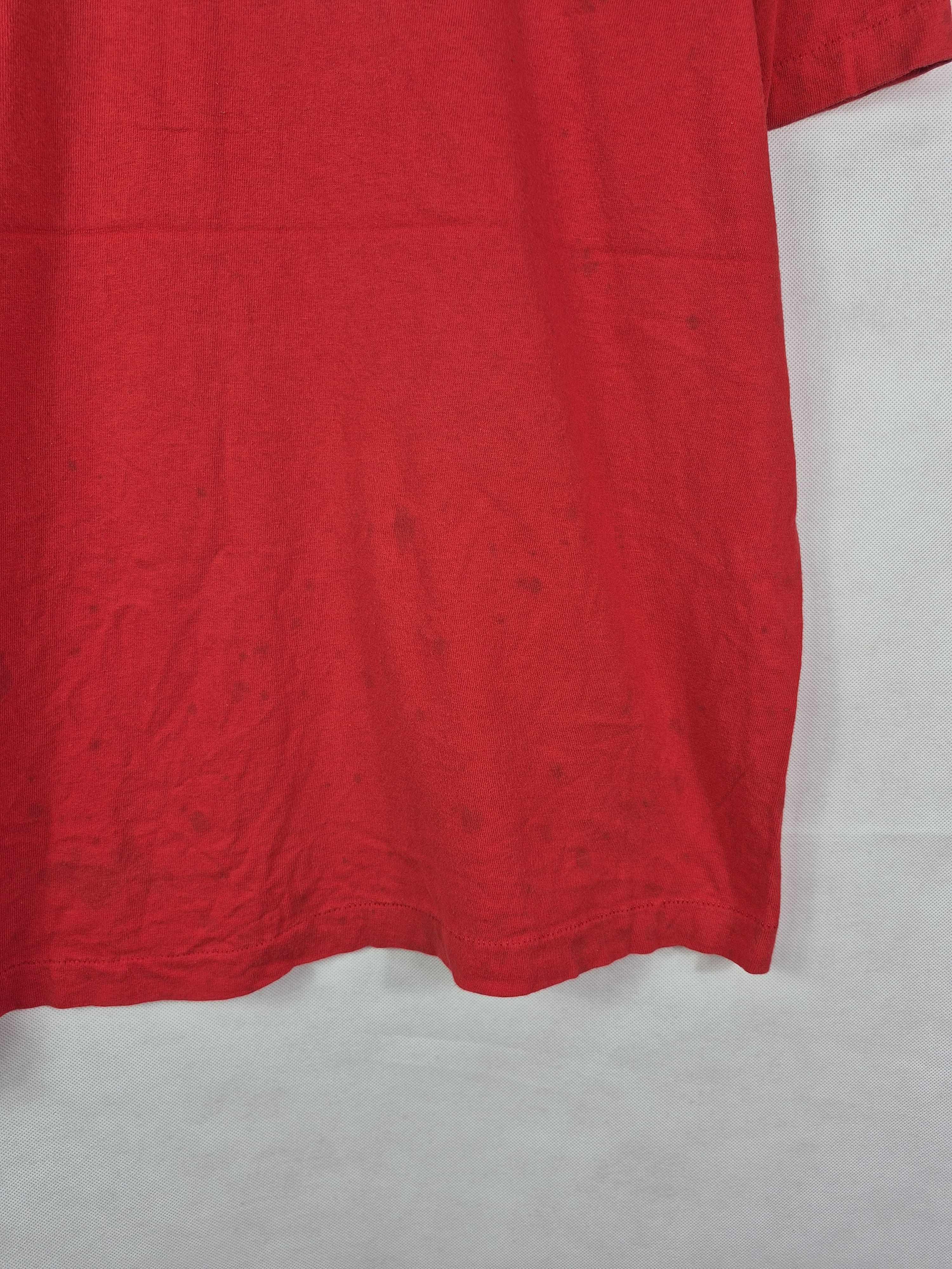 Vintage 🔥 Vintage 90s Plain Red Tees Size US XL / EU 56 / 4 - 10 Thumbnail