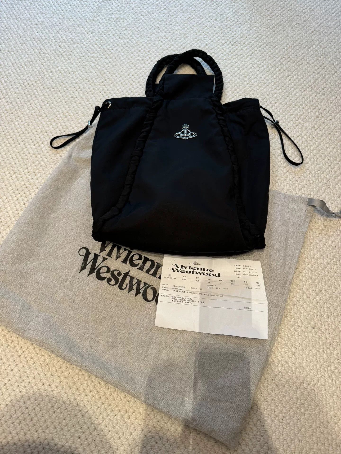 Vivienne Westwood Vivienne Westwood Women's Nylon Handbag Size ONE SIZE - 1 Thumbnail