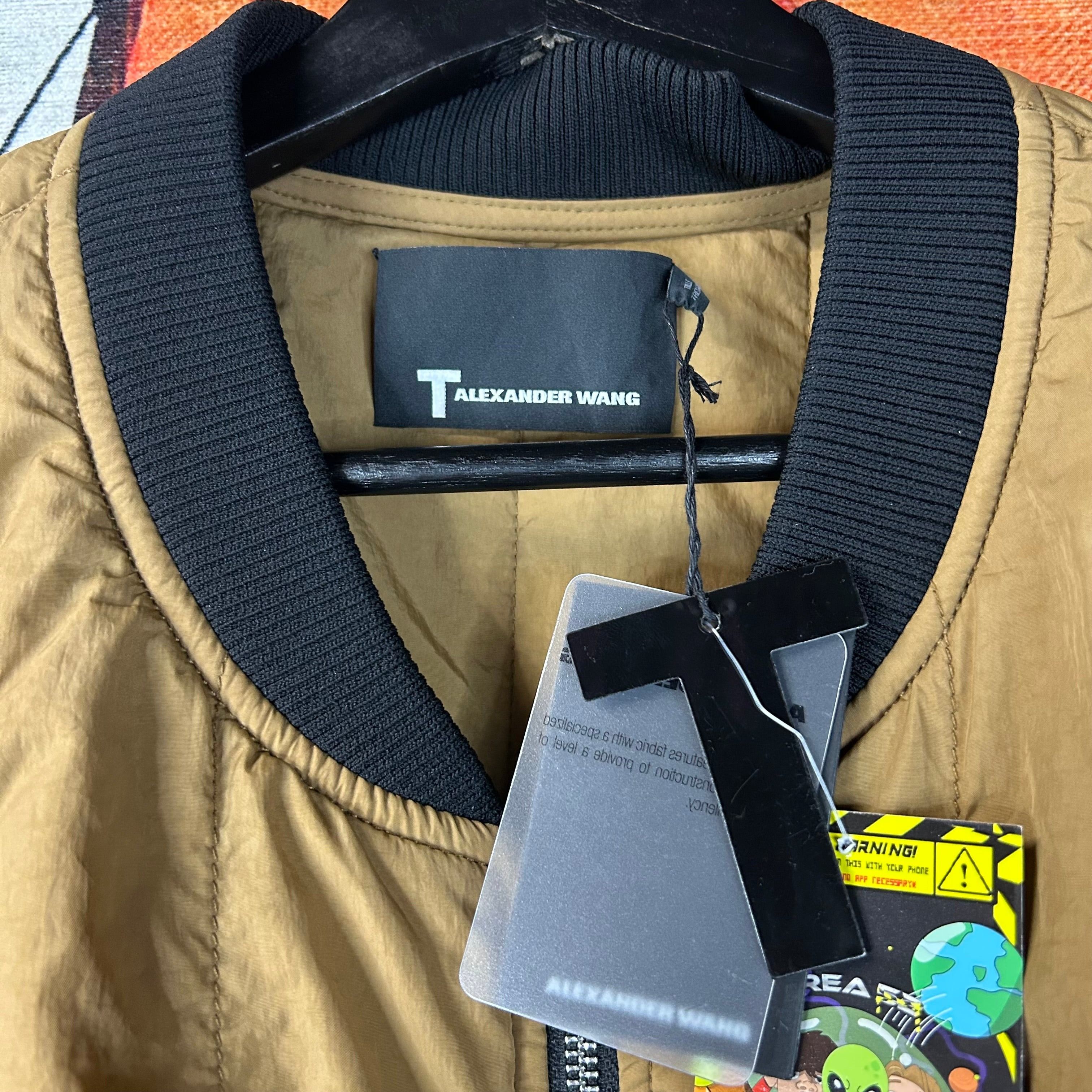 T by Alexander Wang Brand New Alexander Wang Quilted Bomber Jacket Size XL Size US XL / EU 56 / 4 - 3 Thumbnail