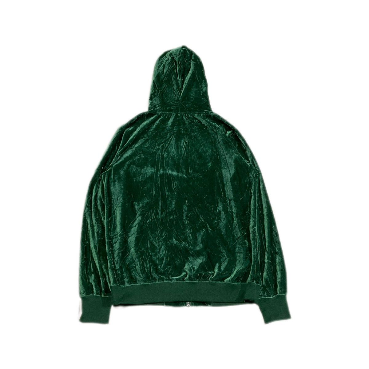 Hysteric Glamour 🔥Sick Y2K Japanese Brand Green Velvet Hoodie Hysteric Style Size US L / EU 52-54 / 3 - 8 Thumbnail