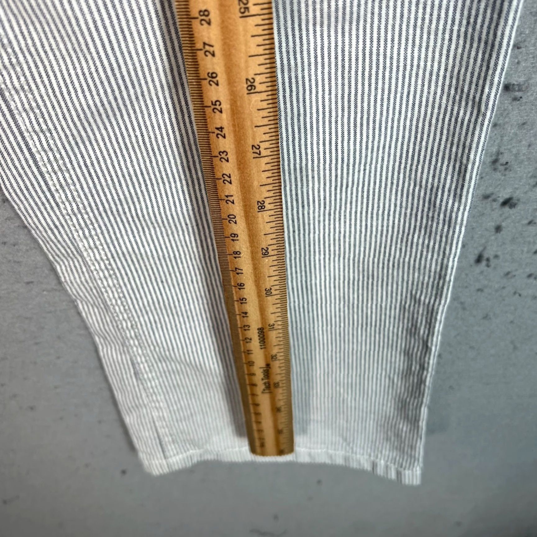 Levi's VINTAGE Levi's 505 Jeans Women's Straight Leg Cotton Blend Size 27 x 30 White Gray Size 27" / US 4 / IT 40 - 6 Thumbnail