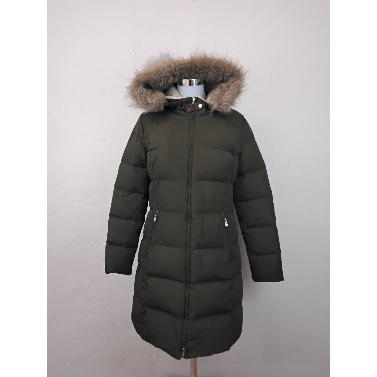Lauren Ralph Lauren Lauren By Ralph Lauren Down Puffer Coat Women's M Green Size M / US 6-8 / IT 42-44 - 2 Thumbnail