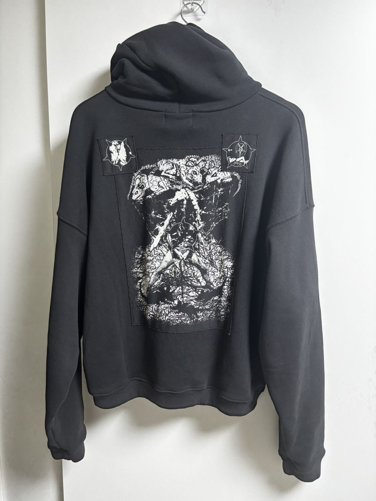 Enfants Riches Deprimes ERD HEAVEN WILL BURN YOUR EYES SEOUL EXCLUSIVE hooded zip-up Size US M / EU 48-50 / 2 - 9 Thumbnail