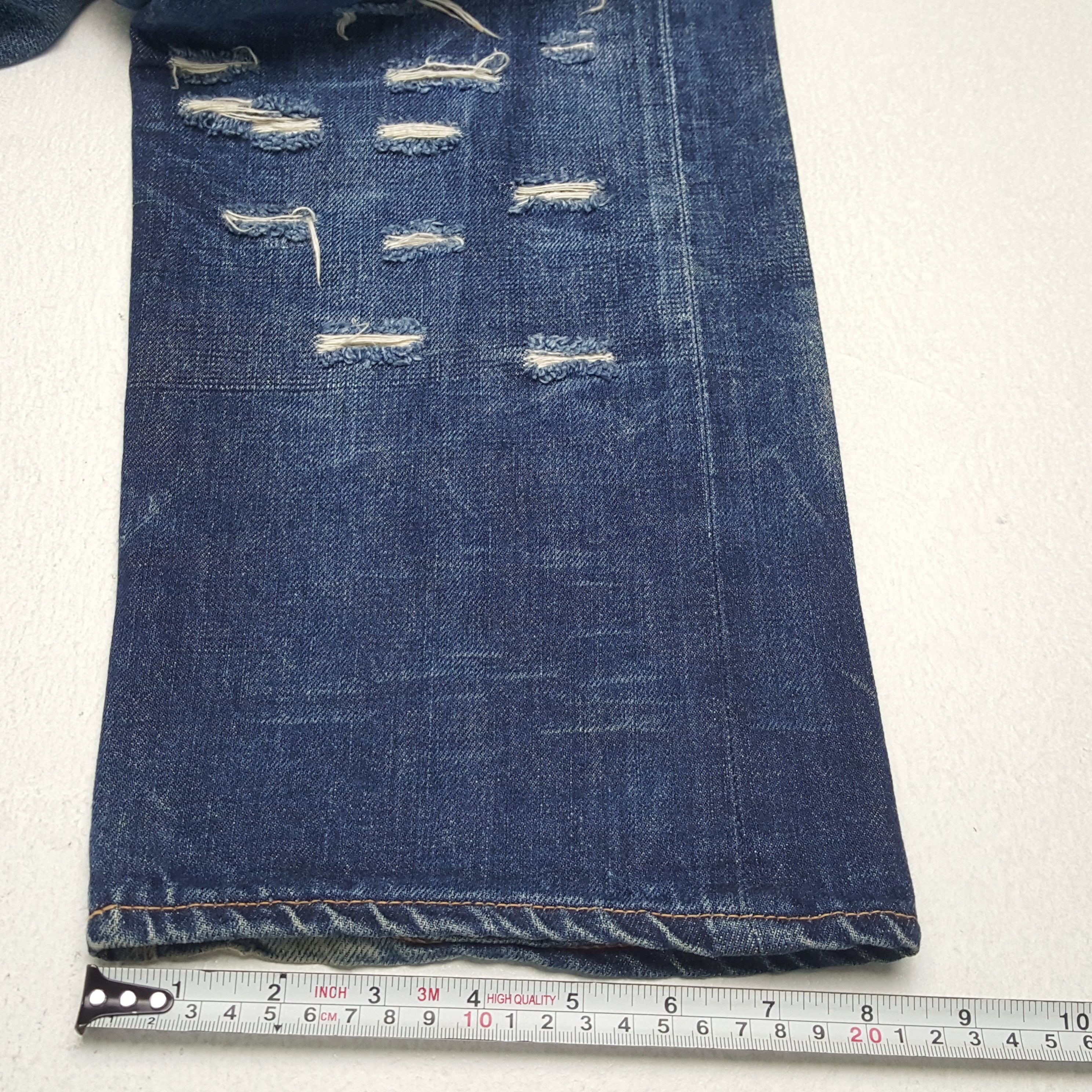 Evisu × Japanese Brand × Vintage EVIS Japanese Brand Streetwear Custom Daicock Style Jeans Size US 30 / EU 46 - 11 Thumbnail