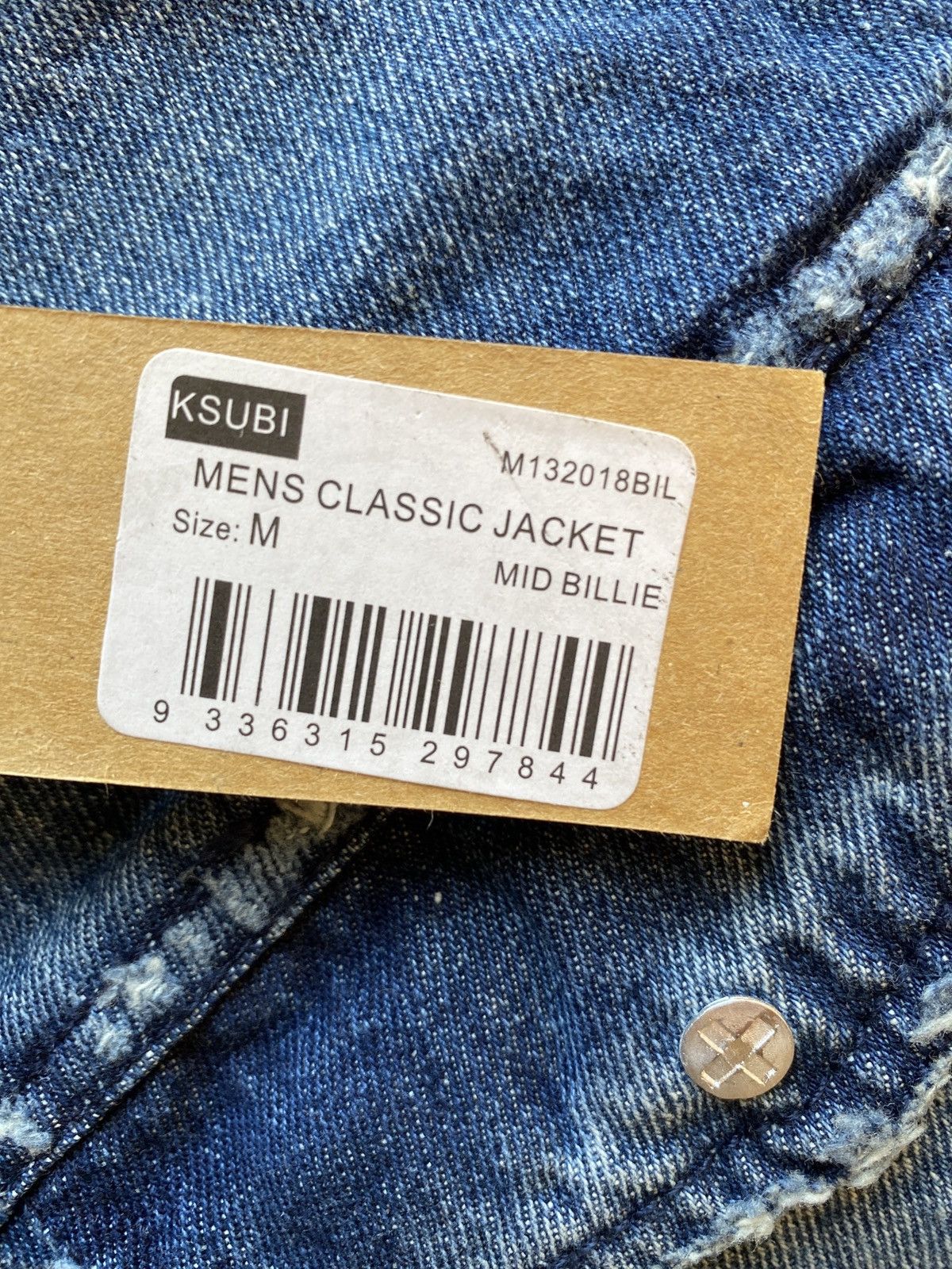 Ksubi Ksubi Distressed Classic Denim Jacket Size US M / EU 48-50 / 2 - 3 Thumbnail