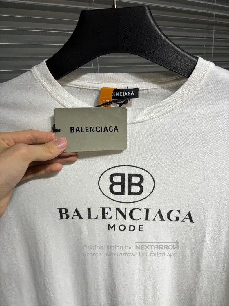 Balenciaga Balenciaga Logo short-sleeve T-shirt Size US XXS / EU 40 - 4 Thumbnail