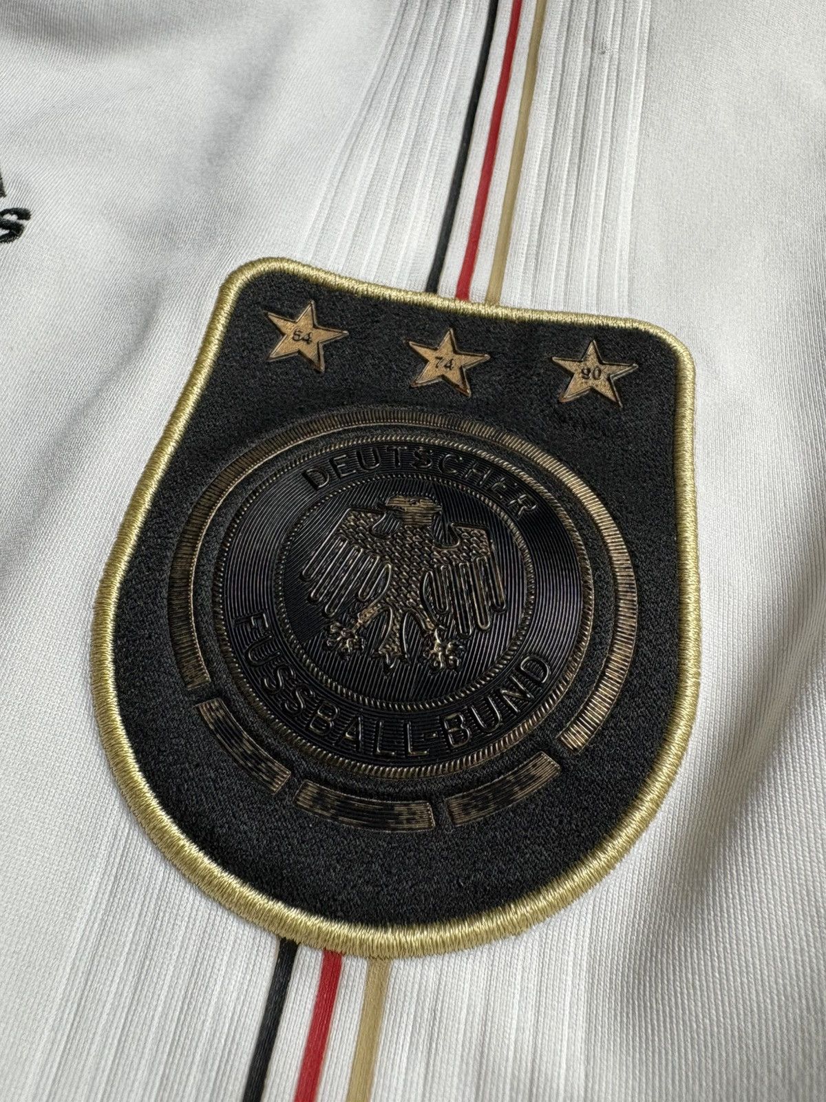 Adidas Adidas Deutscher Vintage Soccer Jersey Size US M / EU 48-50 / 2 - 10 Thumbnail