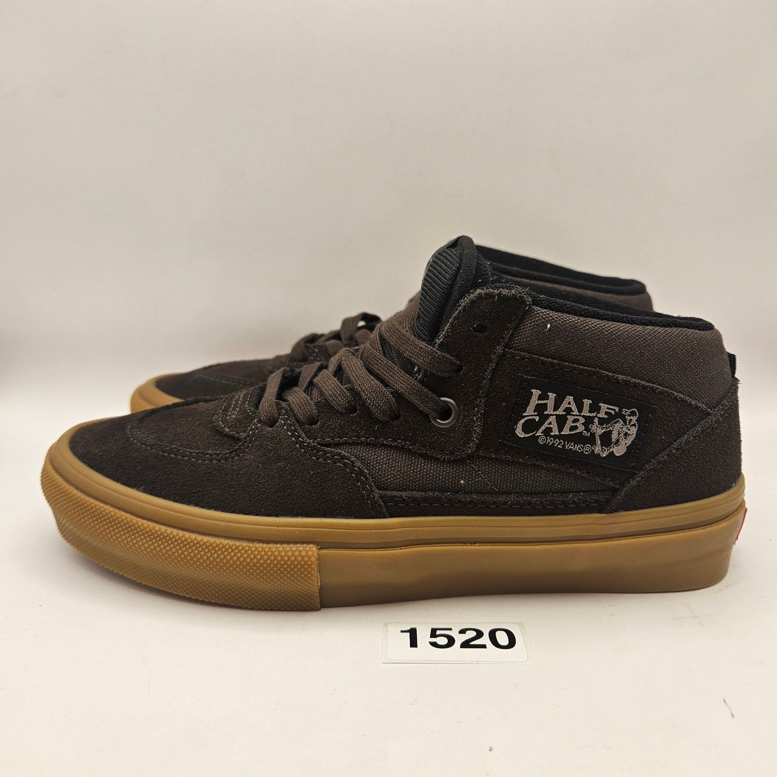 Vans VANS MEN'S 6 HALF CAB SKATEBOARD SHOES BROWN GUM NWOB Size US 6 / EU 39 - 2 Thumbnail