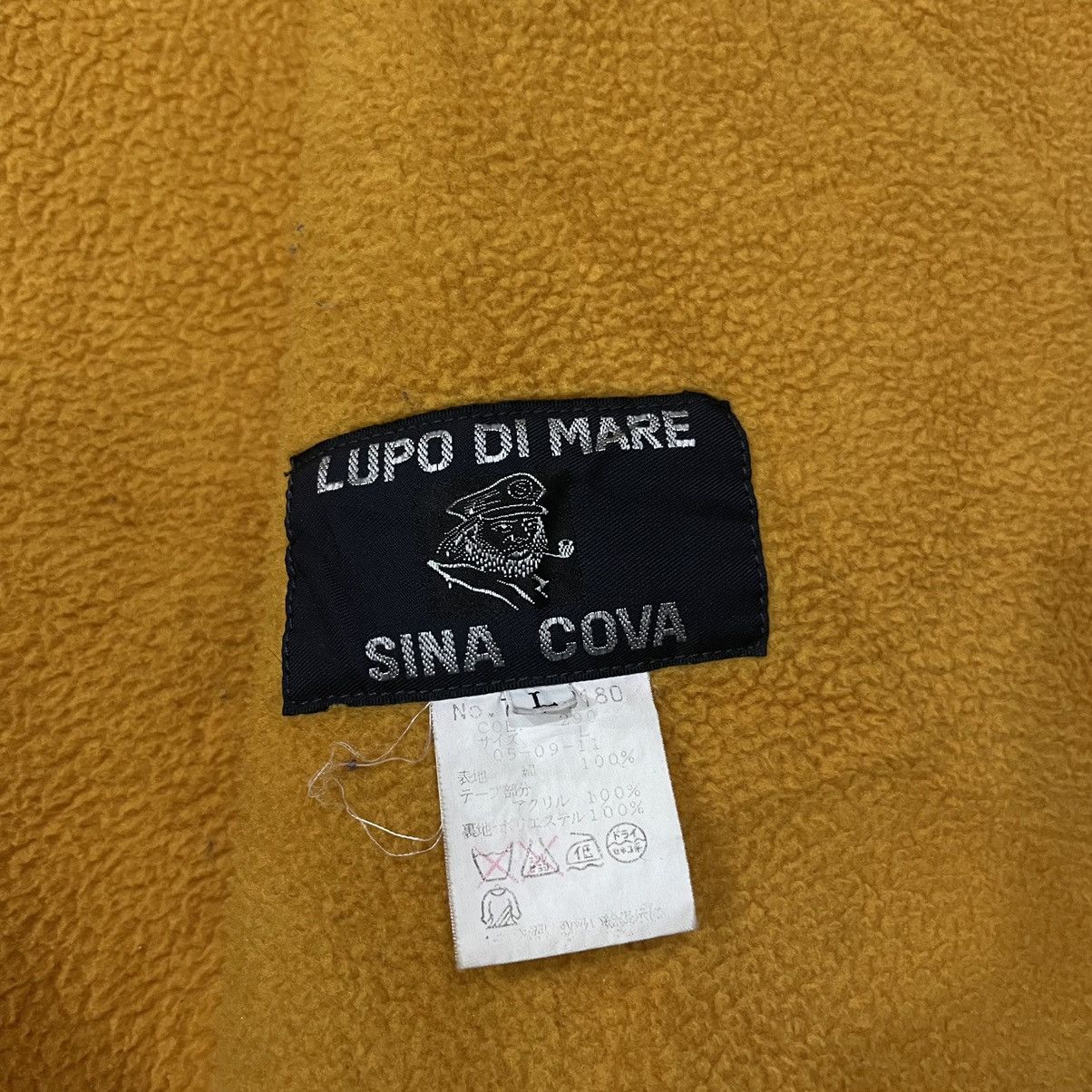Japanese Brand Vintage Sina Cova Lupo Di Mare Military Hoodie Jacket Size US L / EU 52-54 / 3 - 23 Thumbnail
