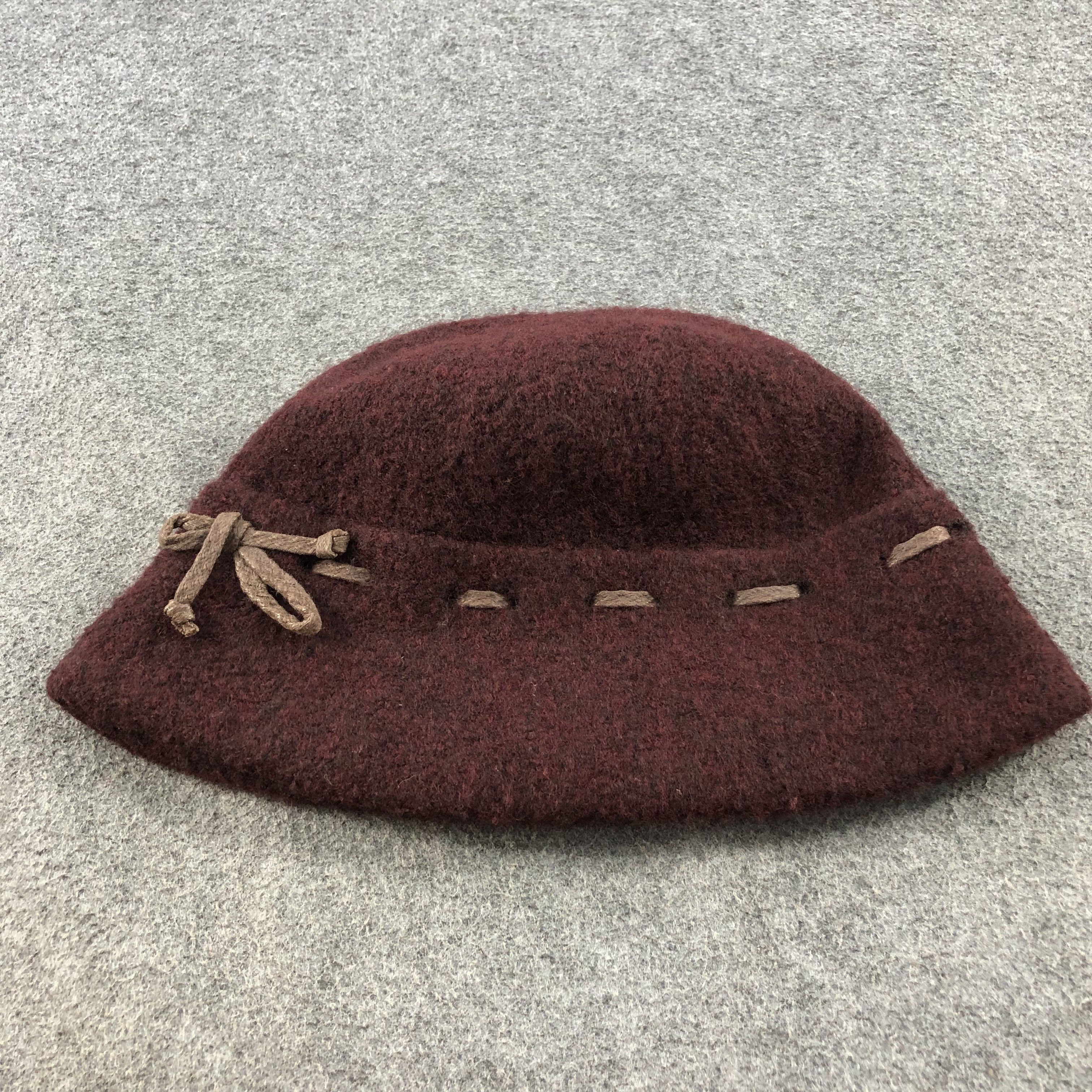 Japanese Brand Namiki Wool Bucket Hat Beanie Snowcap Snow Hat B211 Size ONE SIZE - 3 Thumbnail