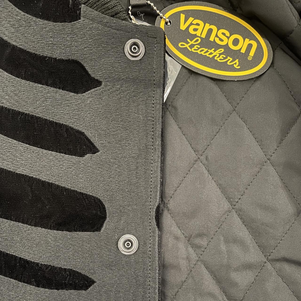 Vanson Leathers Vanson Leathers Skeleton Bomber Jacket Size US L / EU 52-54 / 3 - 7 Thumbnail