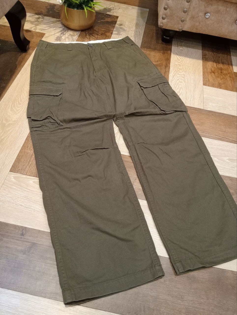 Japanese Brand SURPLUS JAPAN GENERAL WEAR MILITARY BAGGY CARGO PANTS Size US 36 / EU 52 - 3 Thumbnail
