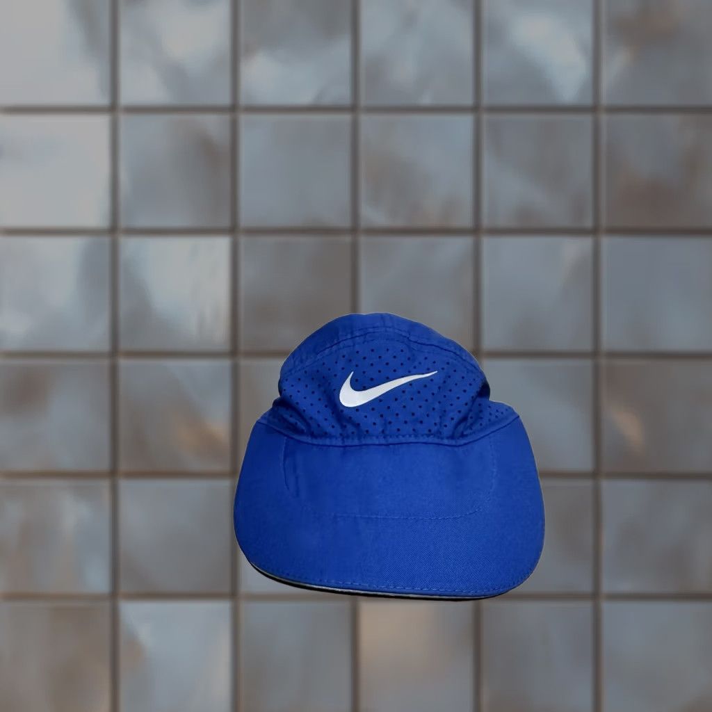 Nike Nike Hat Cap 5 Panel Strap Back Dri-FIT ADV Tailwind Blue Mens Unisex Adults One Size Size ONE SIZE - 1 Thumbnail