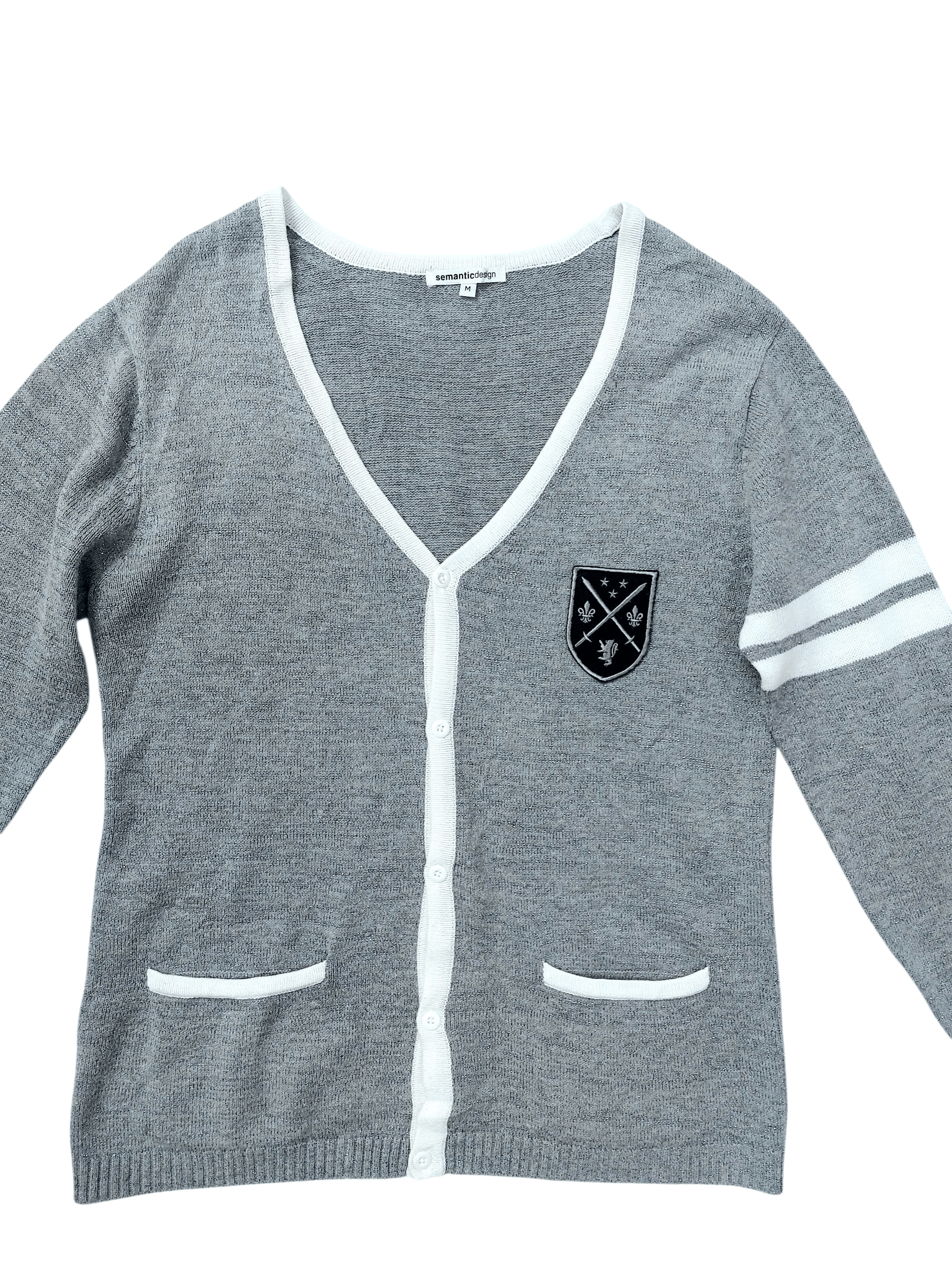 semanticdesign Semanticdesign Shiny Blouse Classic Fashion Outerwear Size M / US 6-8 / IT 42-44 - 7 Thumbnail