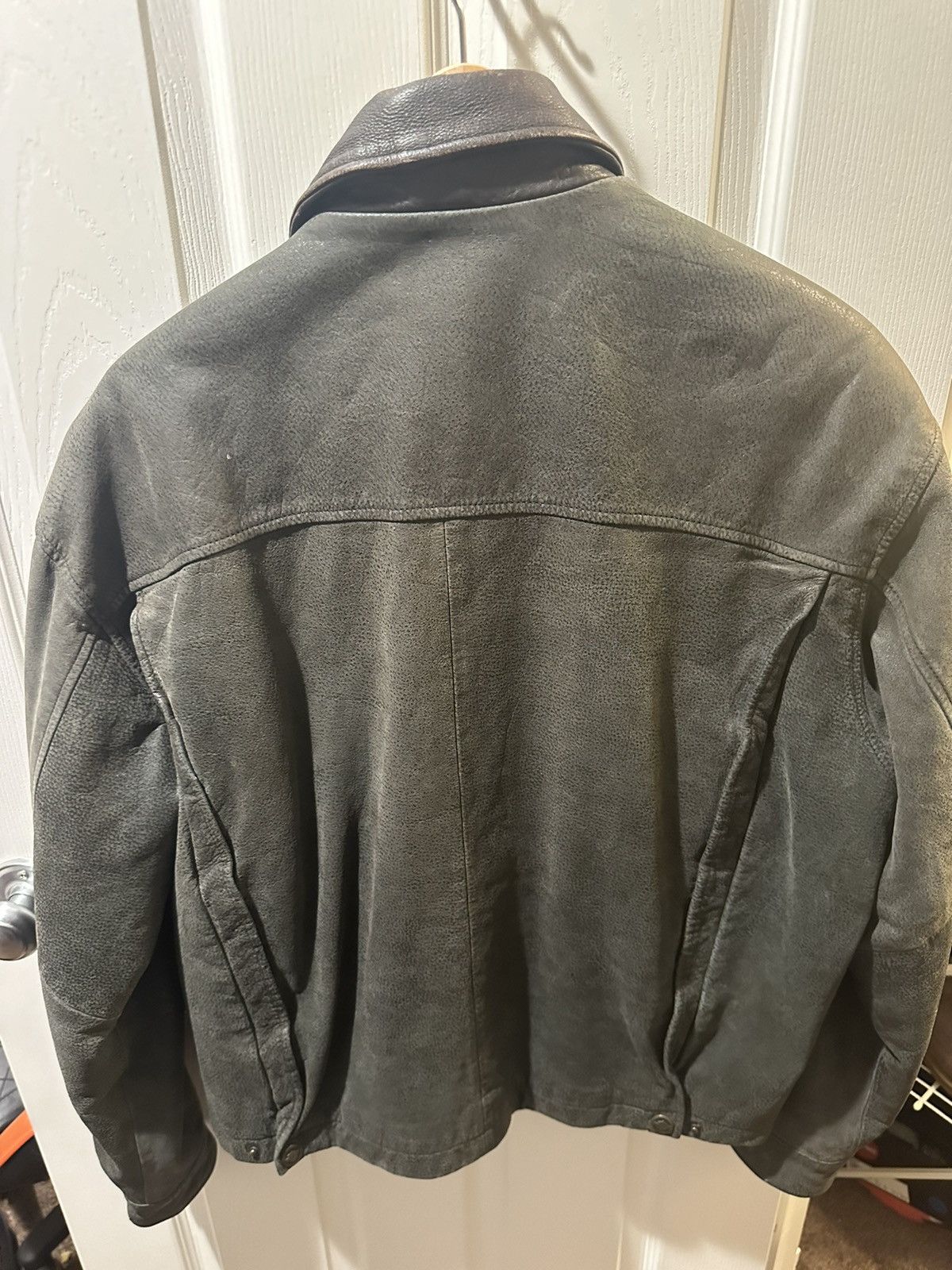 St. Johns Bay Heavy leather jacket. Size US L / EU 52-54 / 3 - 11 Thumbnail