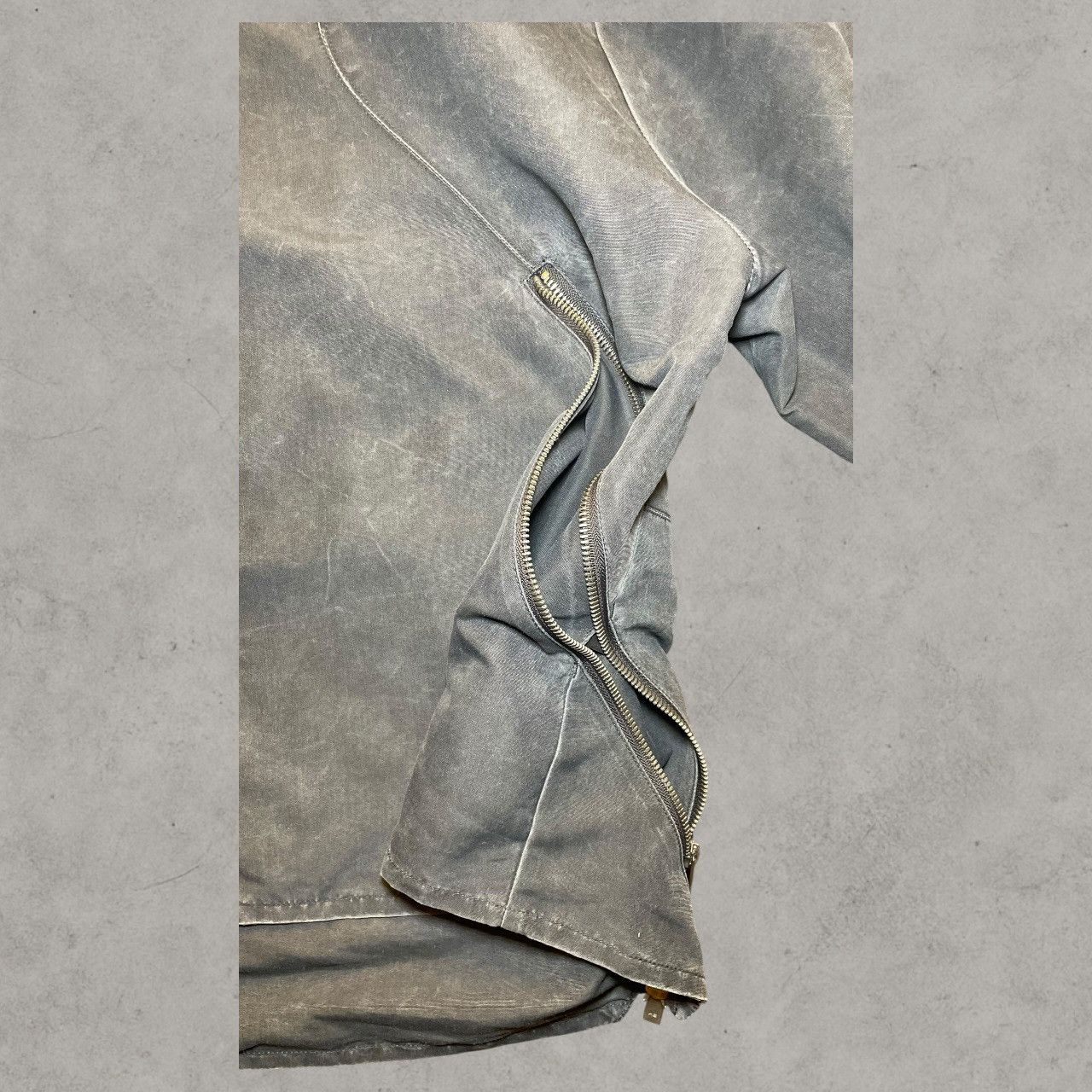 Heliot Emil SS26 Heliot Emil Crinis Oversized Gray Shell Jacket Sz 50 Size US M / EU 48-50 / 2 - 7 Thumbnail