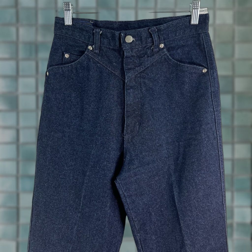 Vintage VINTAGE Panhandle Slim Western Denim Jeans Women’s 30x32 SZ 9/10 Dark Blue USA Slim Straight 30 32 Womens Size 32" / US 10 / IT 46 - 1 Thumbnail