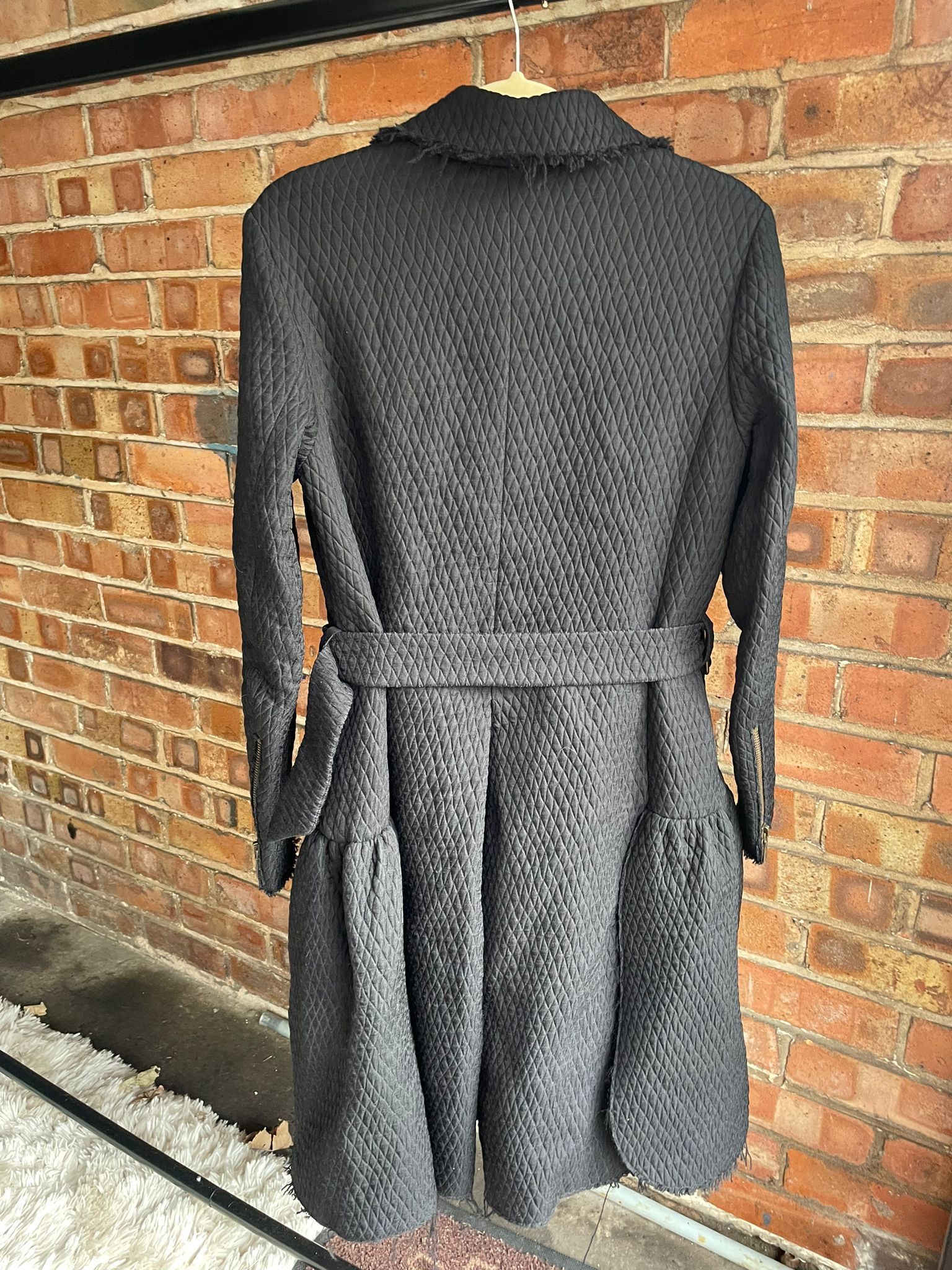Yves Saint Laurent Yves Saint Laurent Autumn Winter 2008 Black Long Coat Size M / US 6-8 / IT 42-44 - 5 Thumbnail